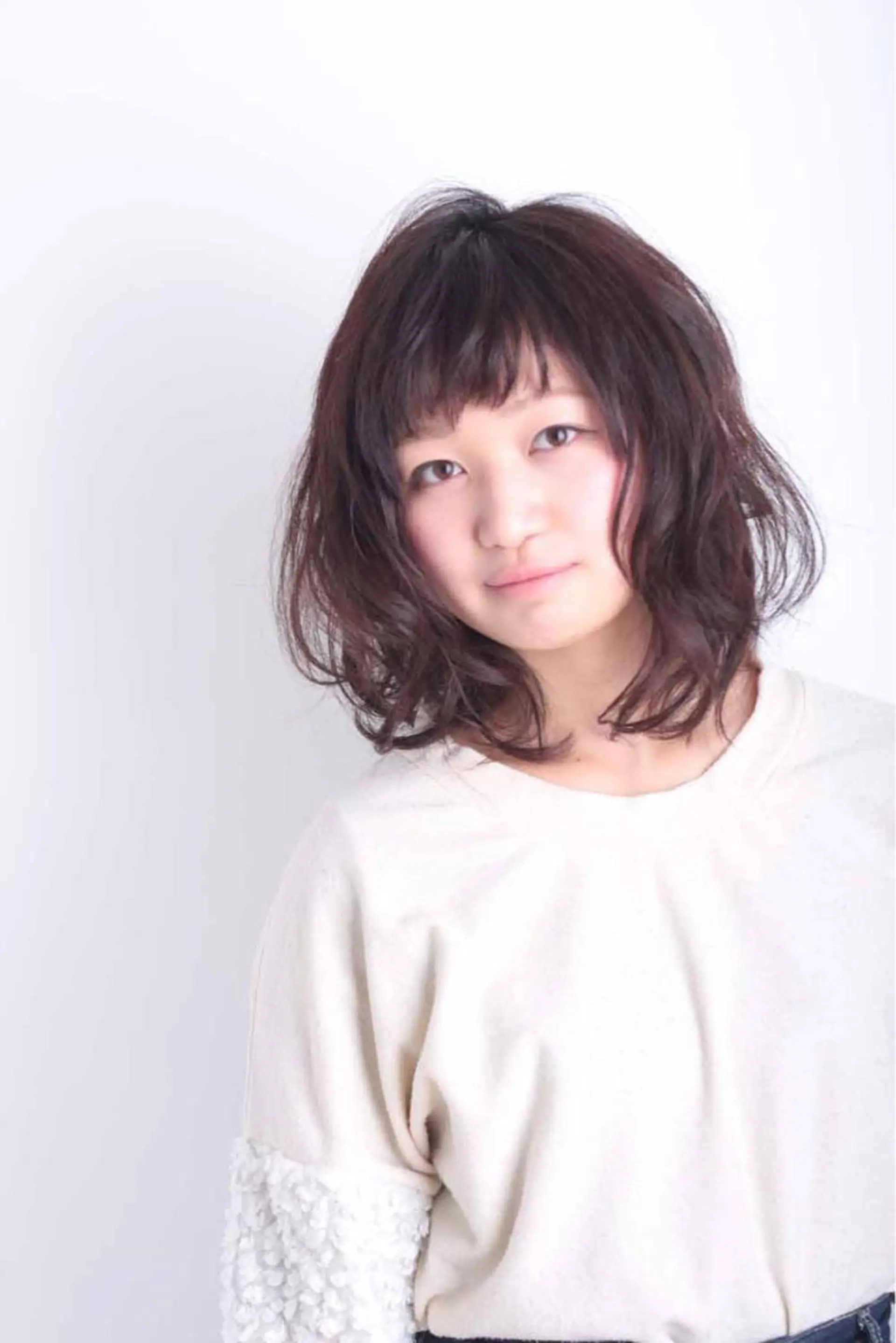 ミディアム カラー パーマ RESBORN所属・長岡 大偉のヘアスタイル