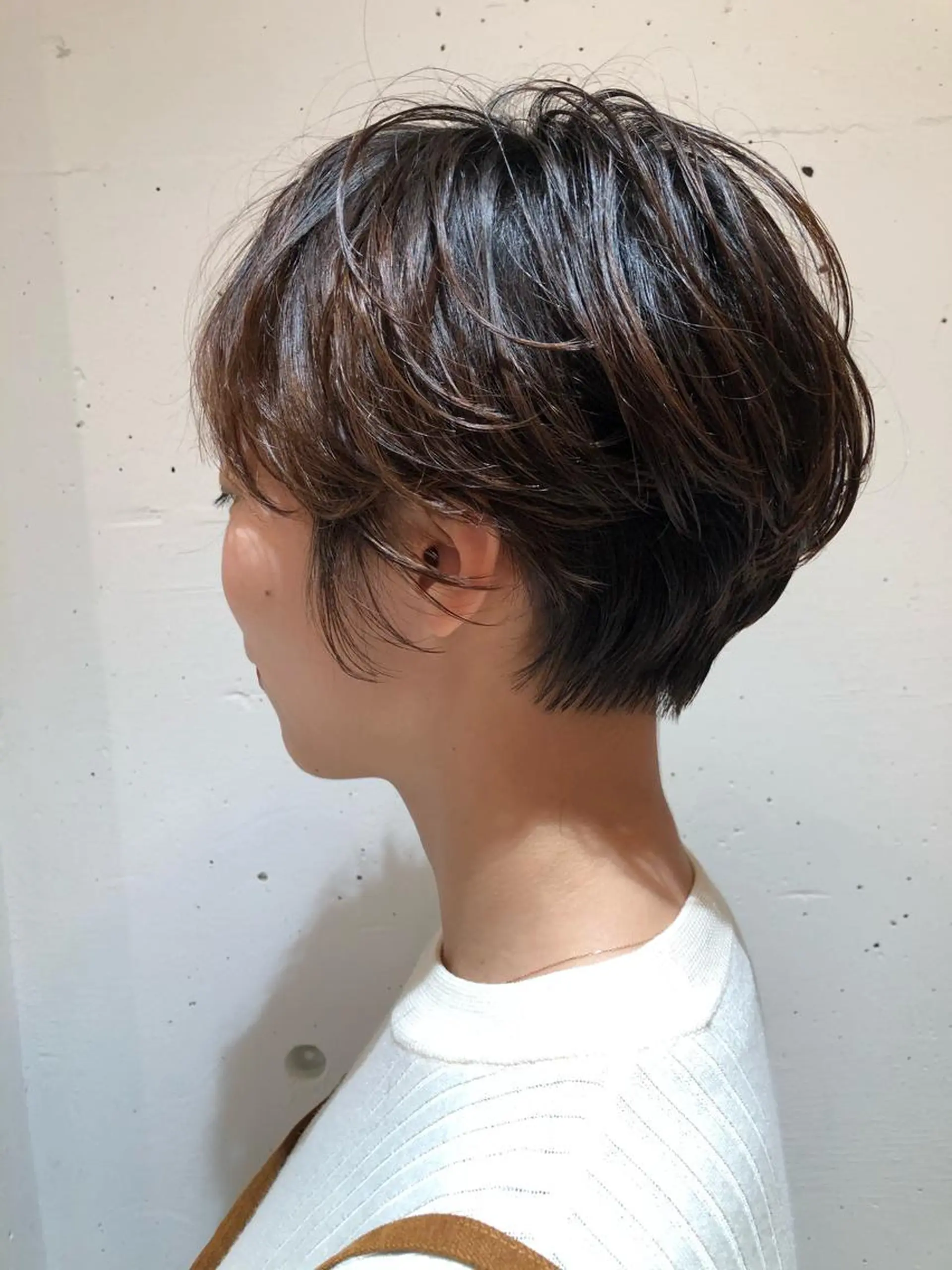 ショート パーマ THE DAY所属・AKI HASHIMOTOのヘアスタイル