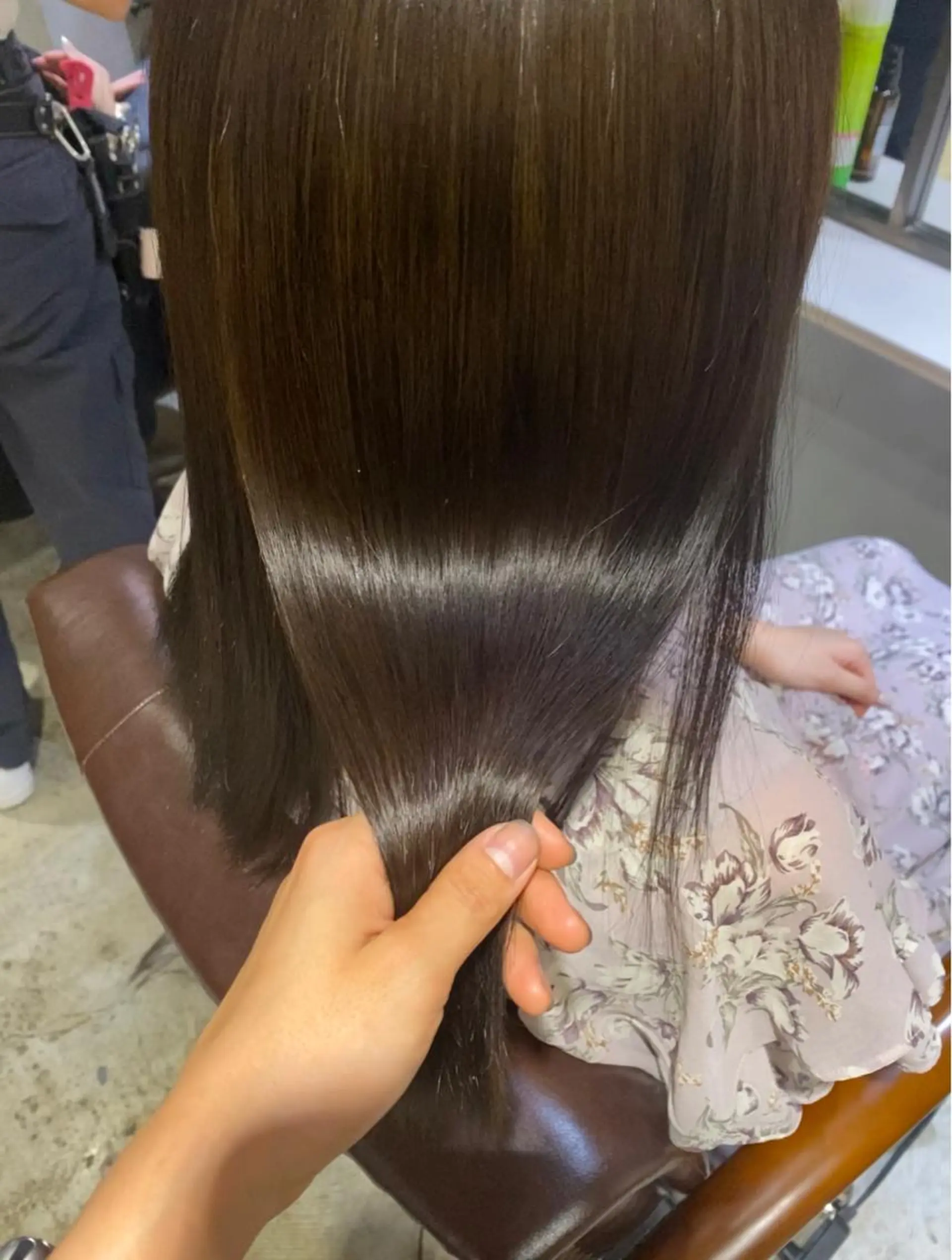 セミロング カラー amie蒲田西口所属・🫧褒められ艶髪🫧 Minamiのヘアスタイル