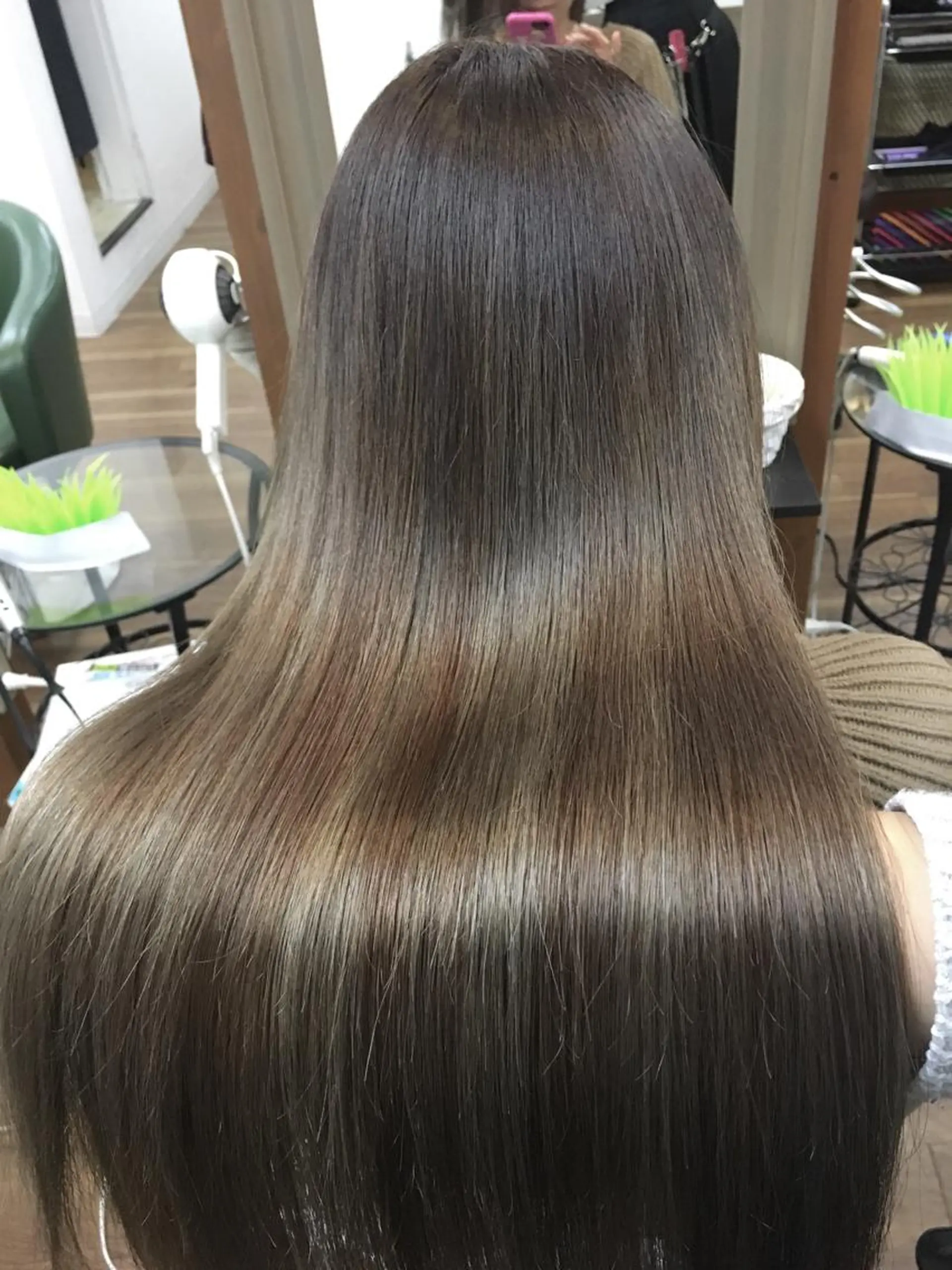 ロング カラー PALETTE(パレット)所属・SHIORI💜艶々 柔らかカラーへ💜のヘアスタイル