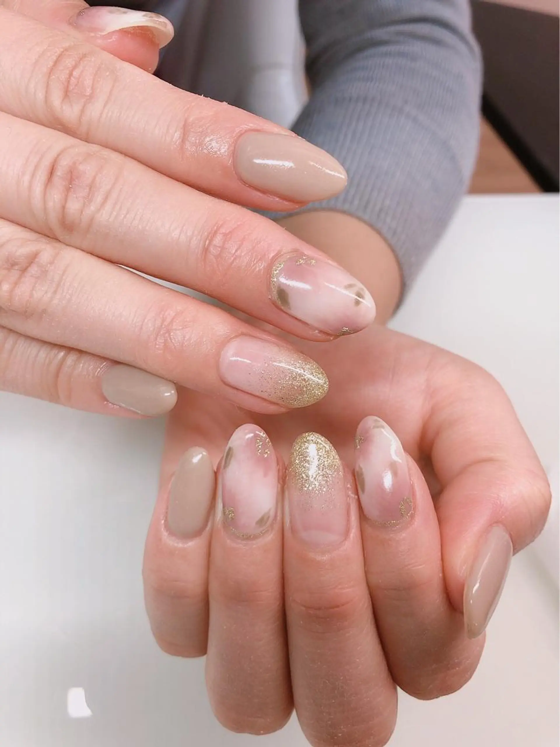 ネイル フットネイル グリーン オフィスネイル ワンカラーネイル Lily Roseスタッフ一同のマツエク・マツパデザイン