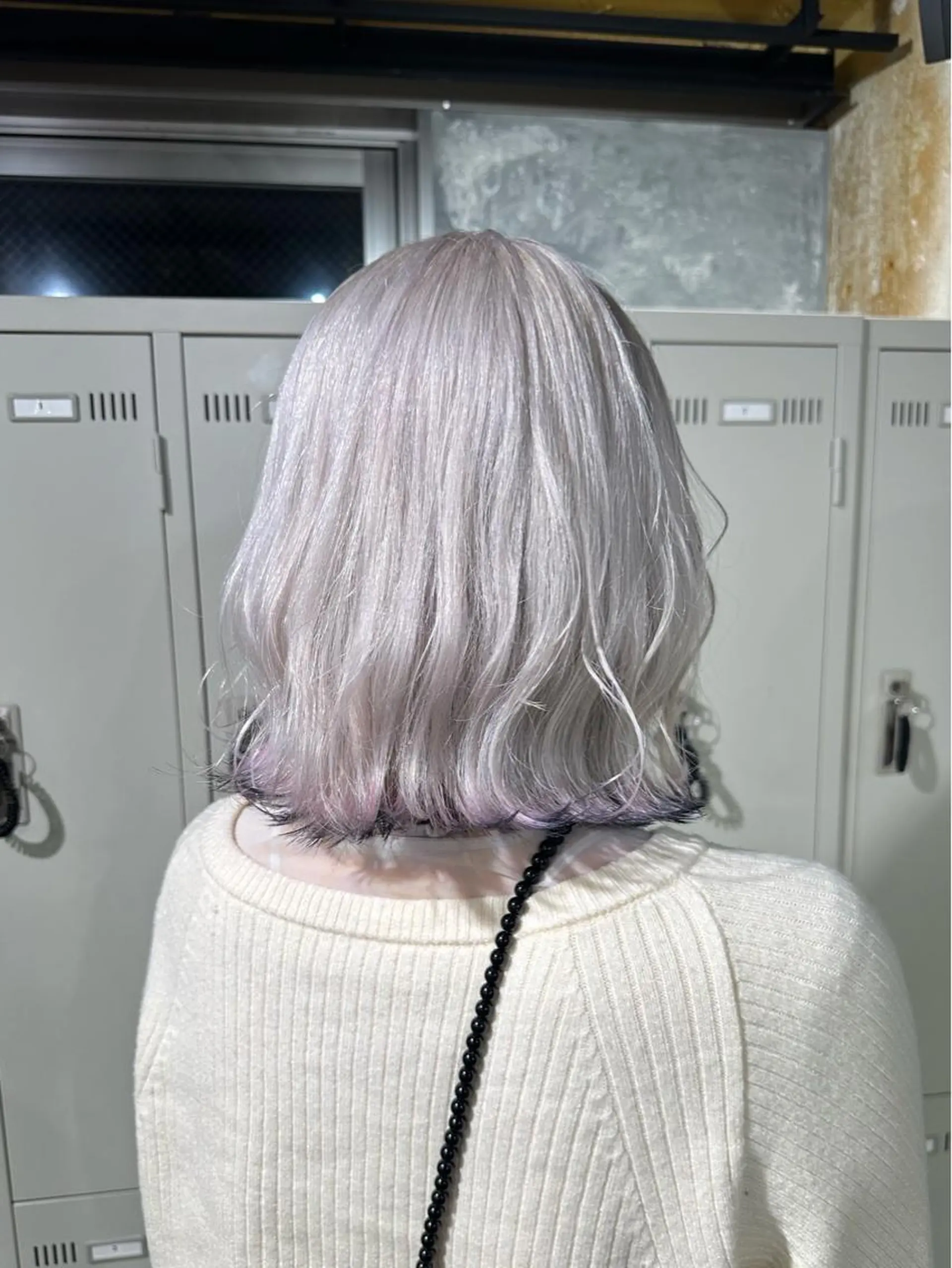 ミディアム カラー EGO Top stylistのヘアスタイル