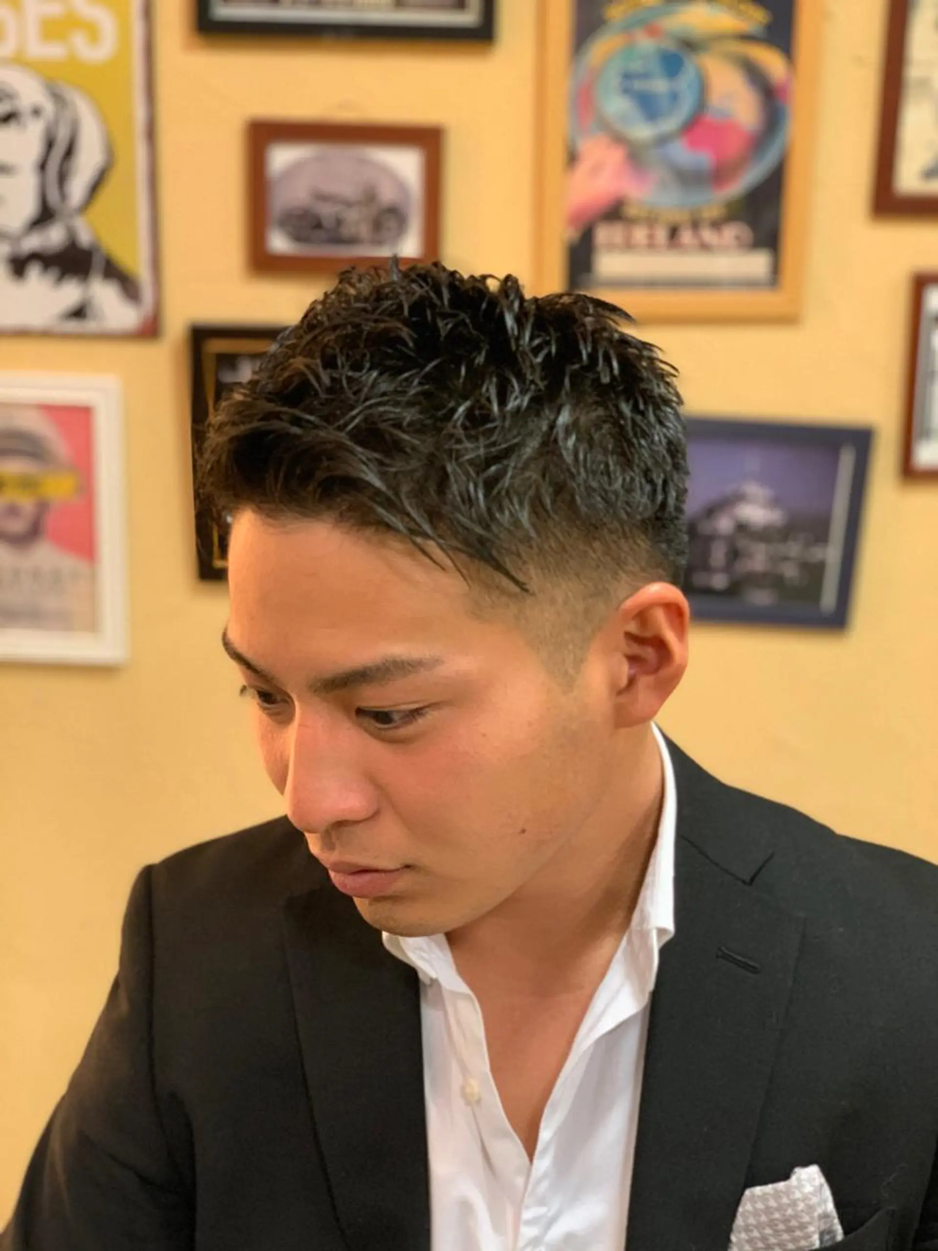 ショート メンズ HOMMEHAIR4所属・砂川 太成のヘアスタイル