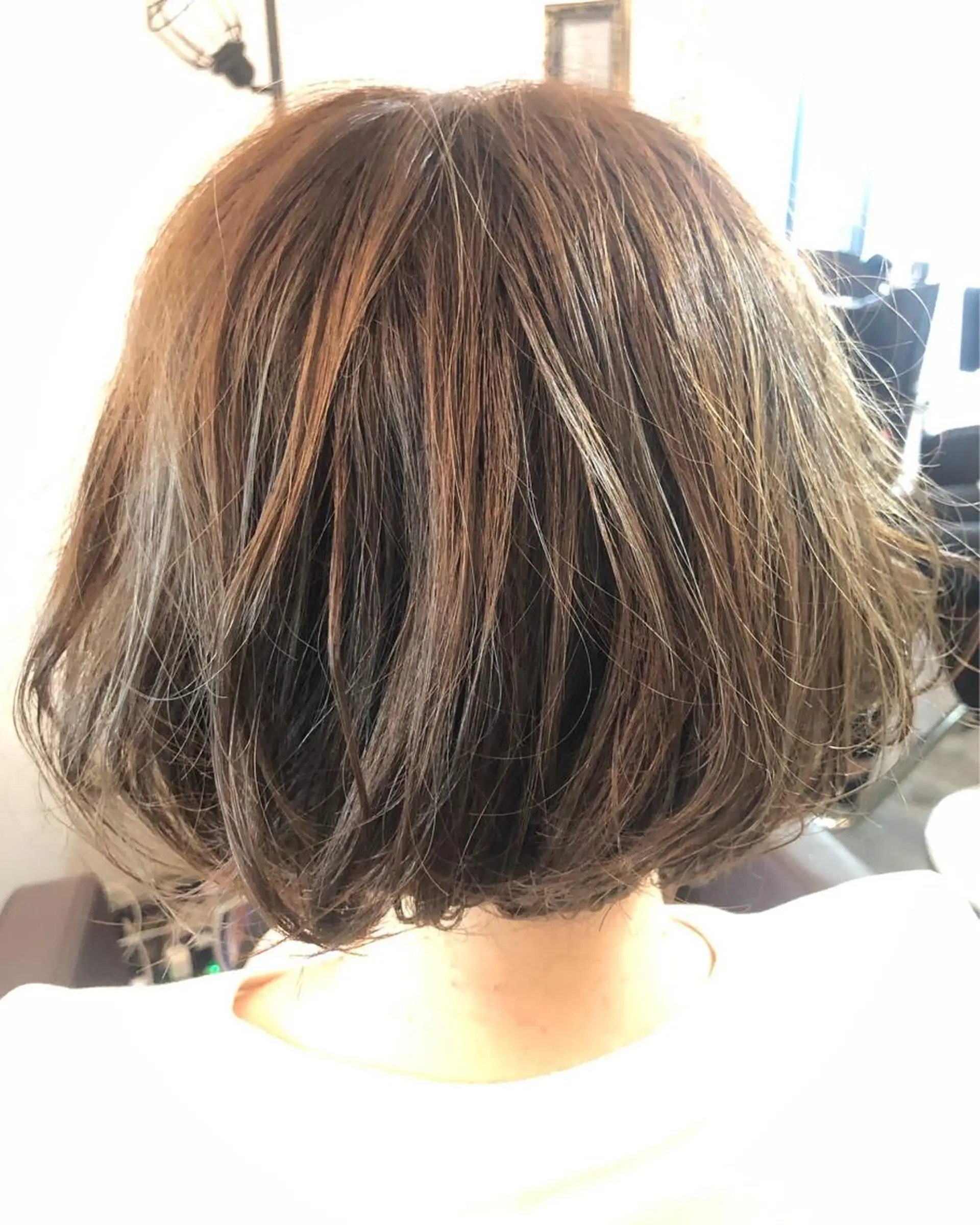 ミディアム カラー ボブ カット ヘアカラー トリートメント 🌺✨小川 友佳✨🌺のヘアスタイル