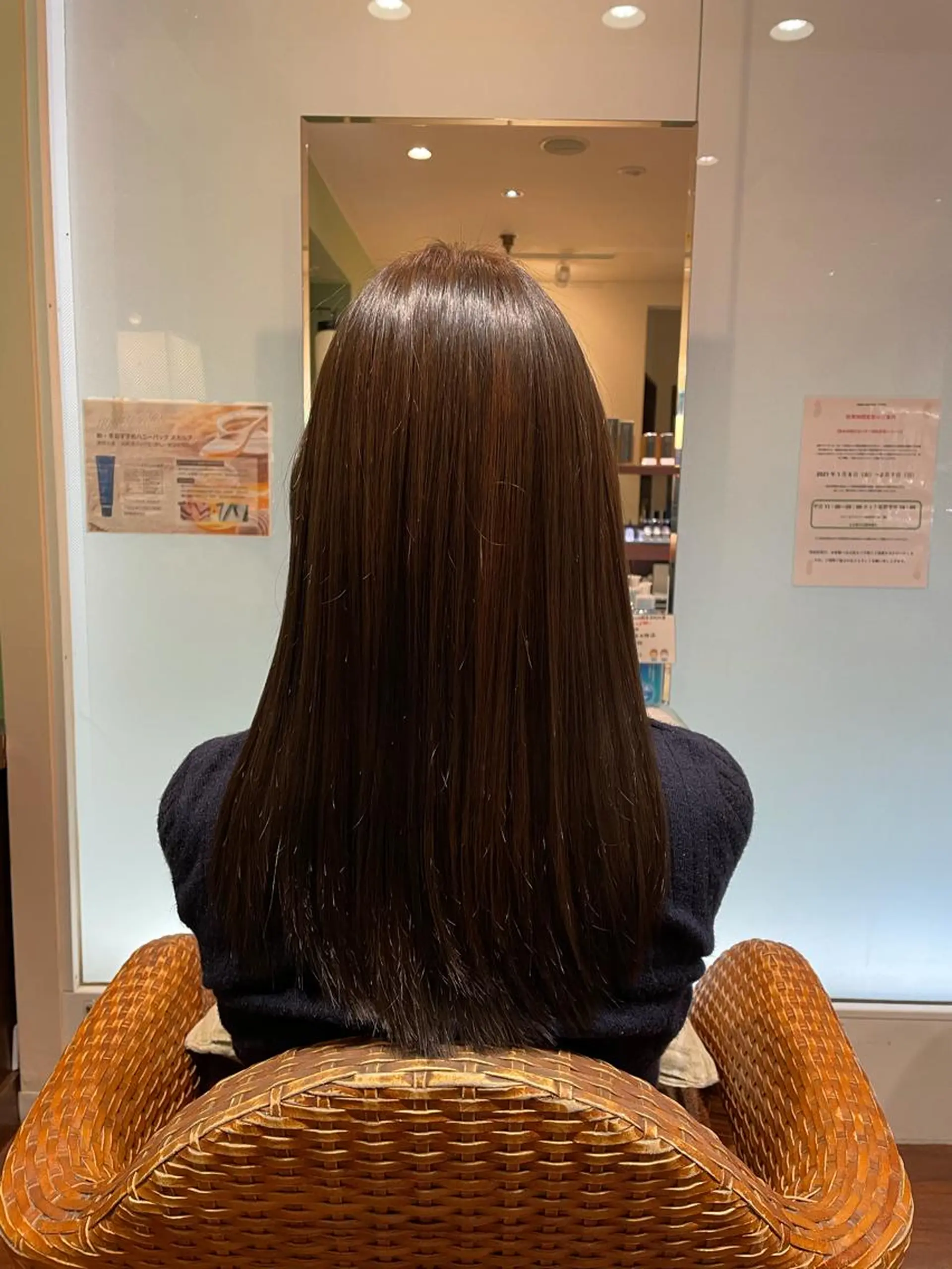 ロング カラー ブラウンカラー 透明感カラー 高橋廉治 （タカハシレンジ）のヘアスタイル