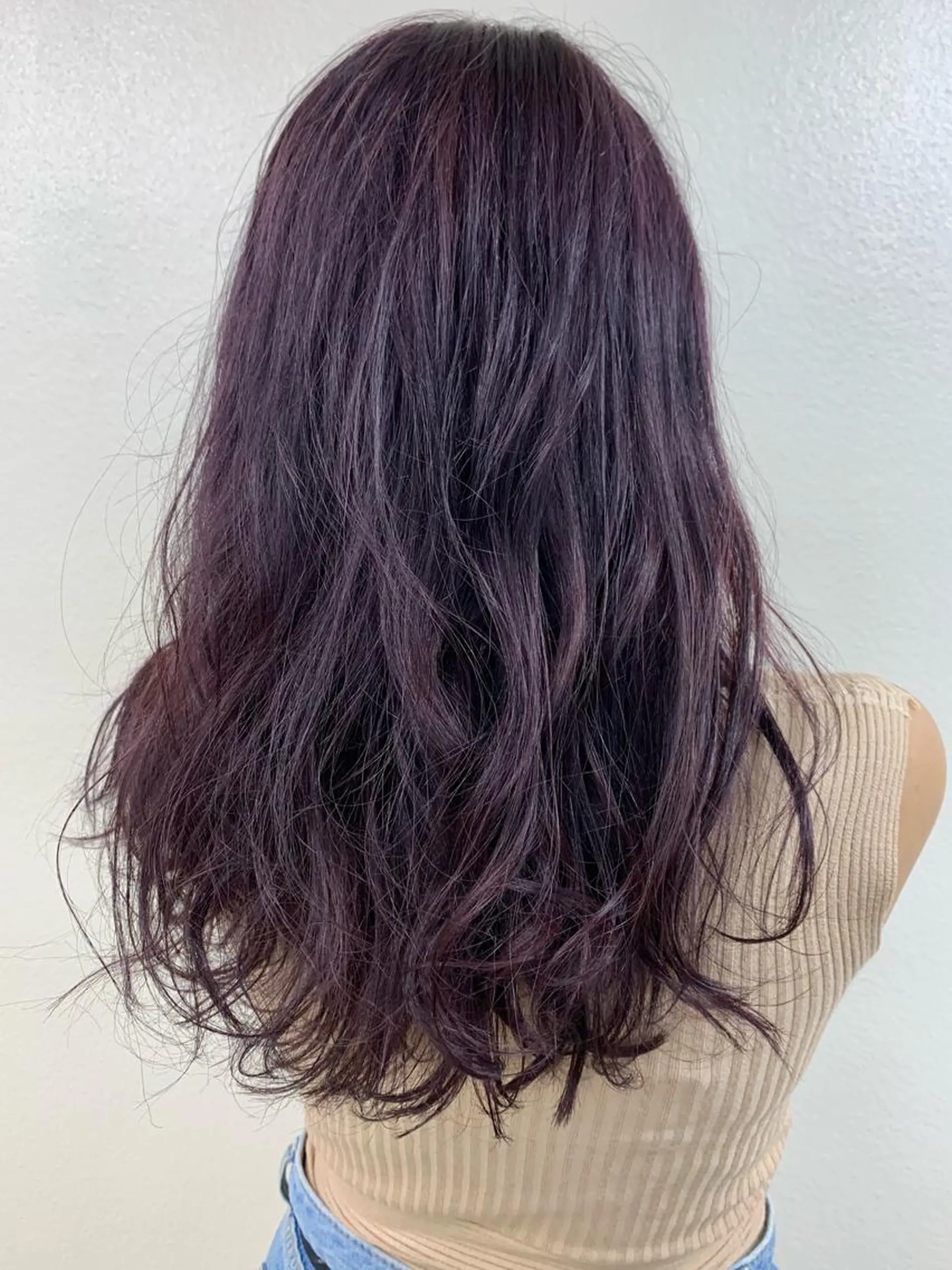 ロング カラー ⛄️冬の透明感 カラー⛄️大西のヘアスタイル