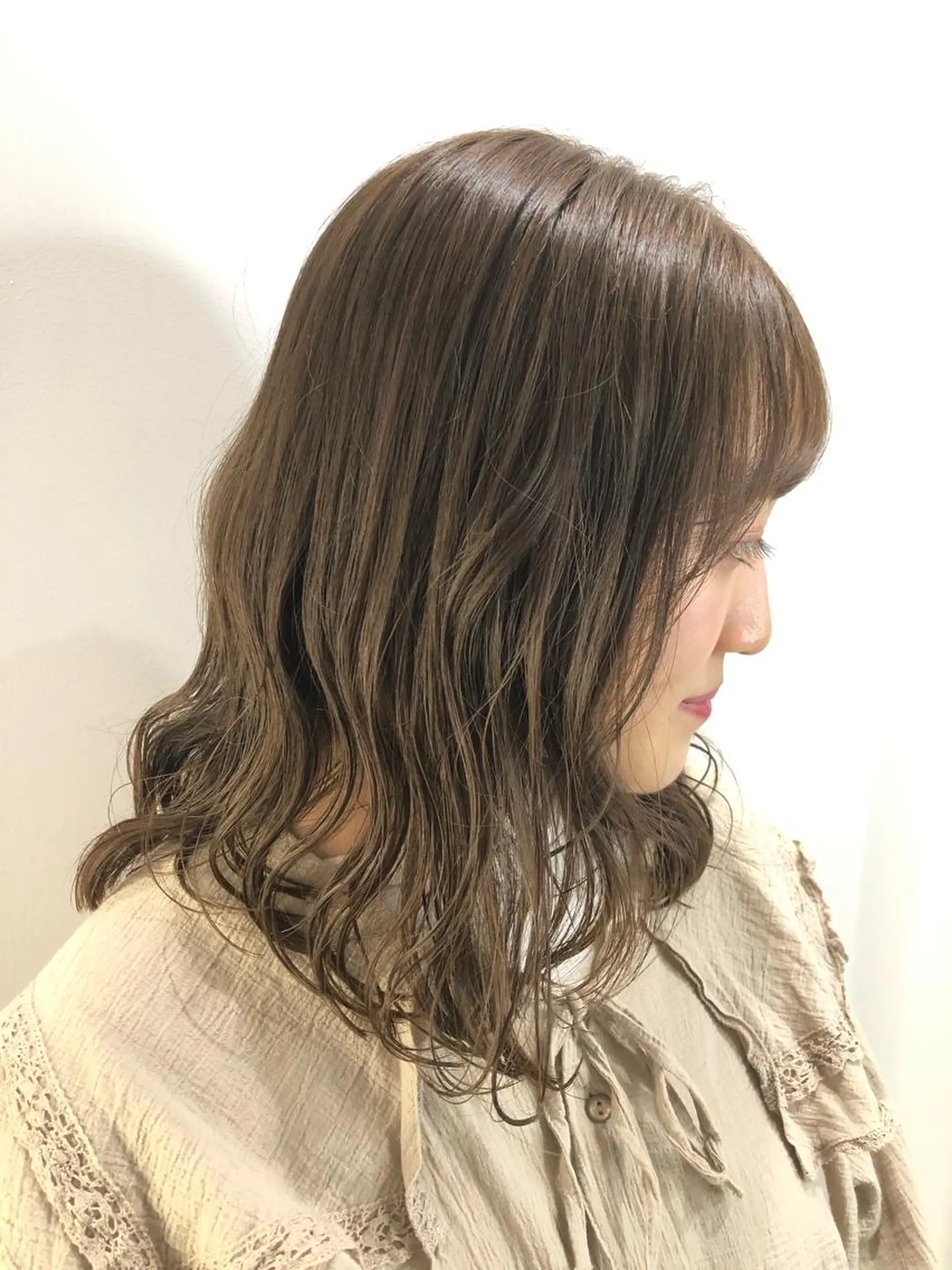 ミディアム カラー ヘアアレンジ GRAND OMOTESANDOのヘアスタイル