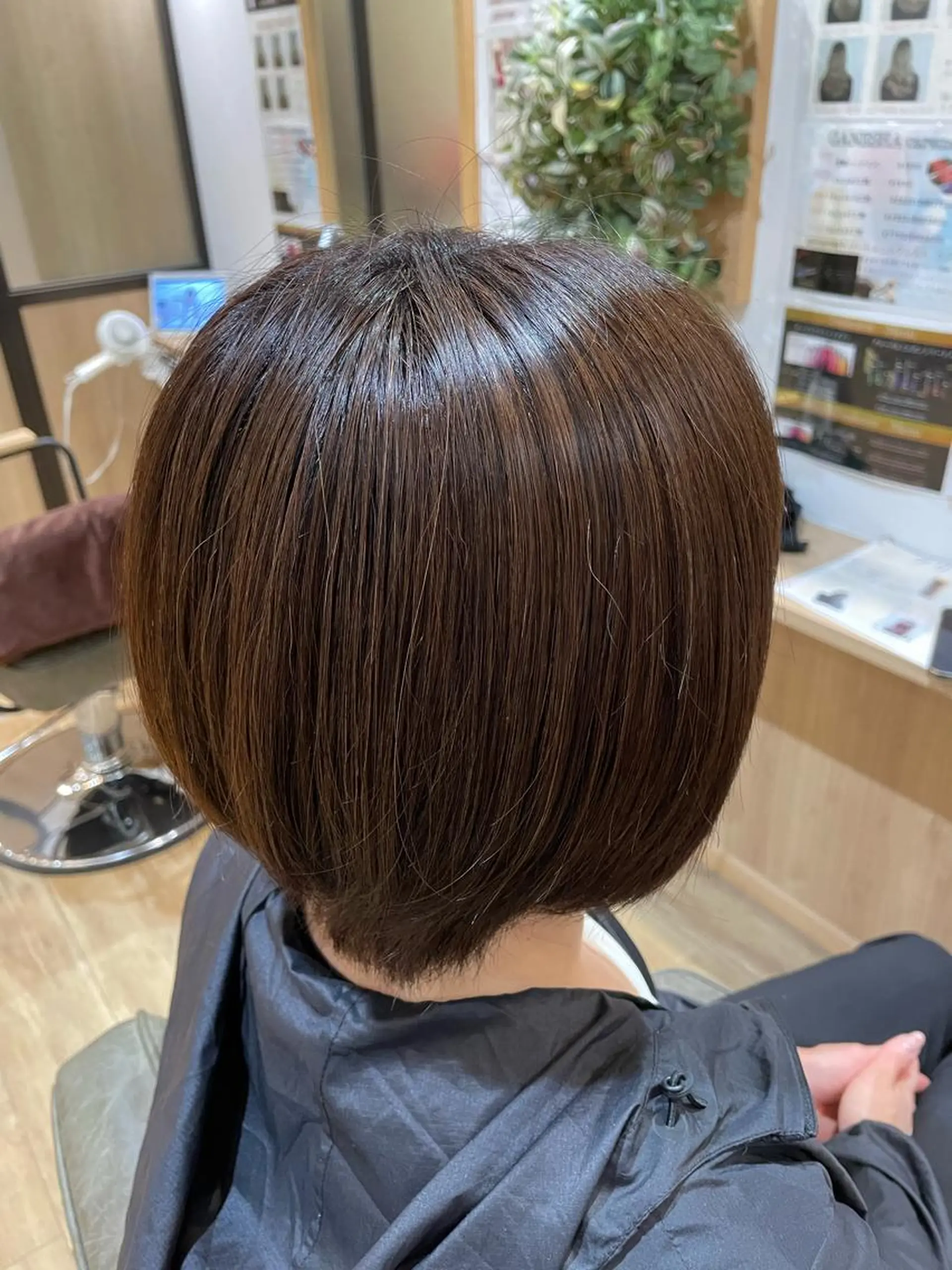 カラー ブラウンカラー ショコラブラウン 木村 魁成のヘアスタイル