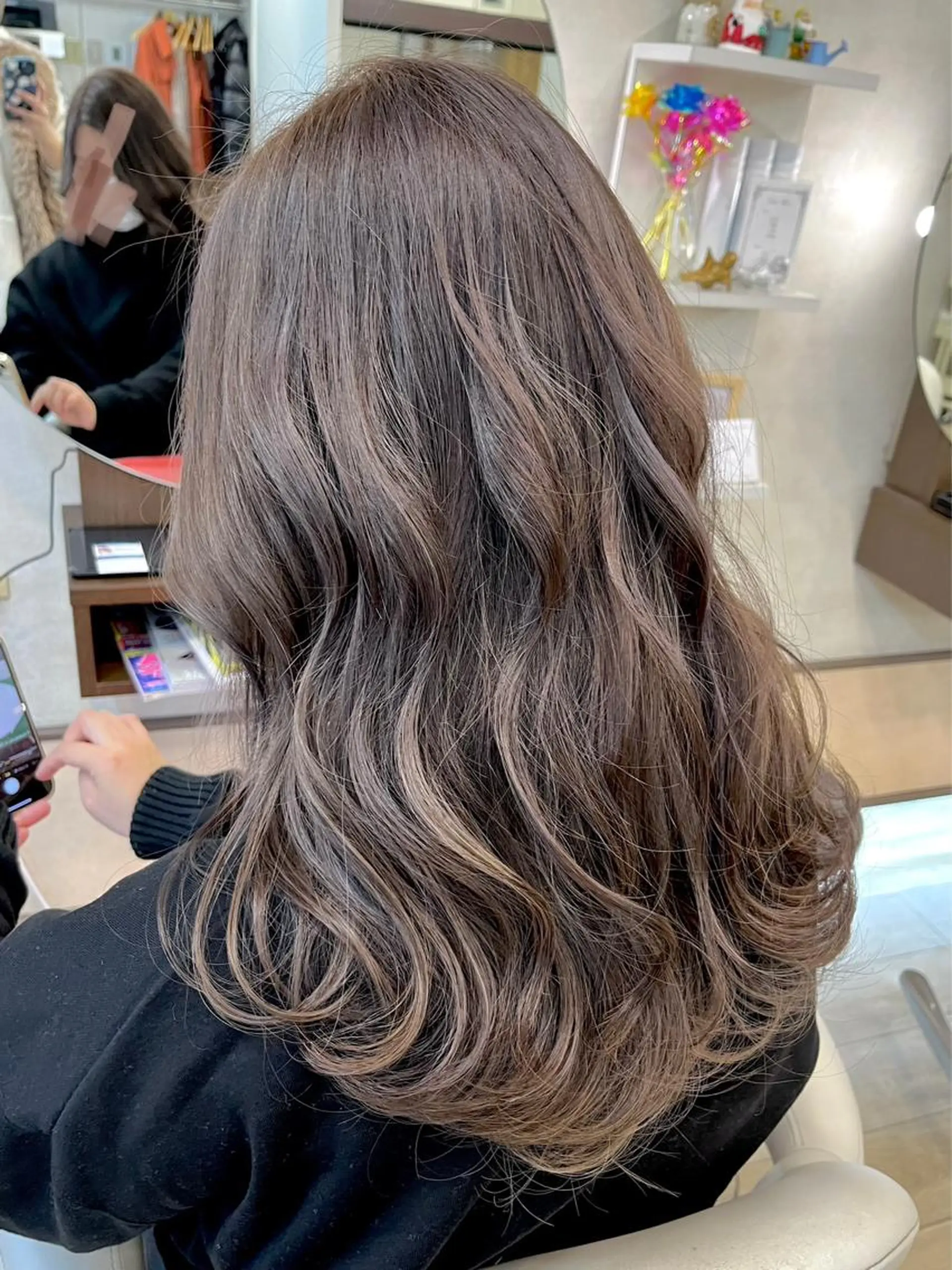 ロング カラー ヘアカラー Ryoko 南草津のマツエク・マツパデザイン