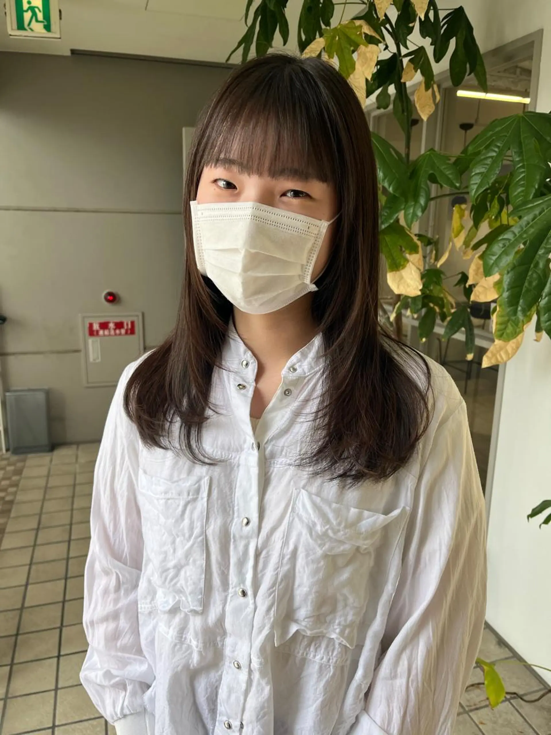 ミディアム カラー ヘアアレンジ ミディアムパーマ ブリーチ ケアブリーチ デザインカラー ダブルカラー カット umu.［韓国ヘア /レイヤーカット］のヘアスタイル