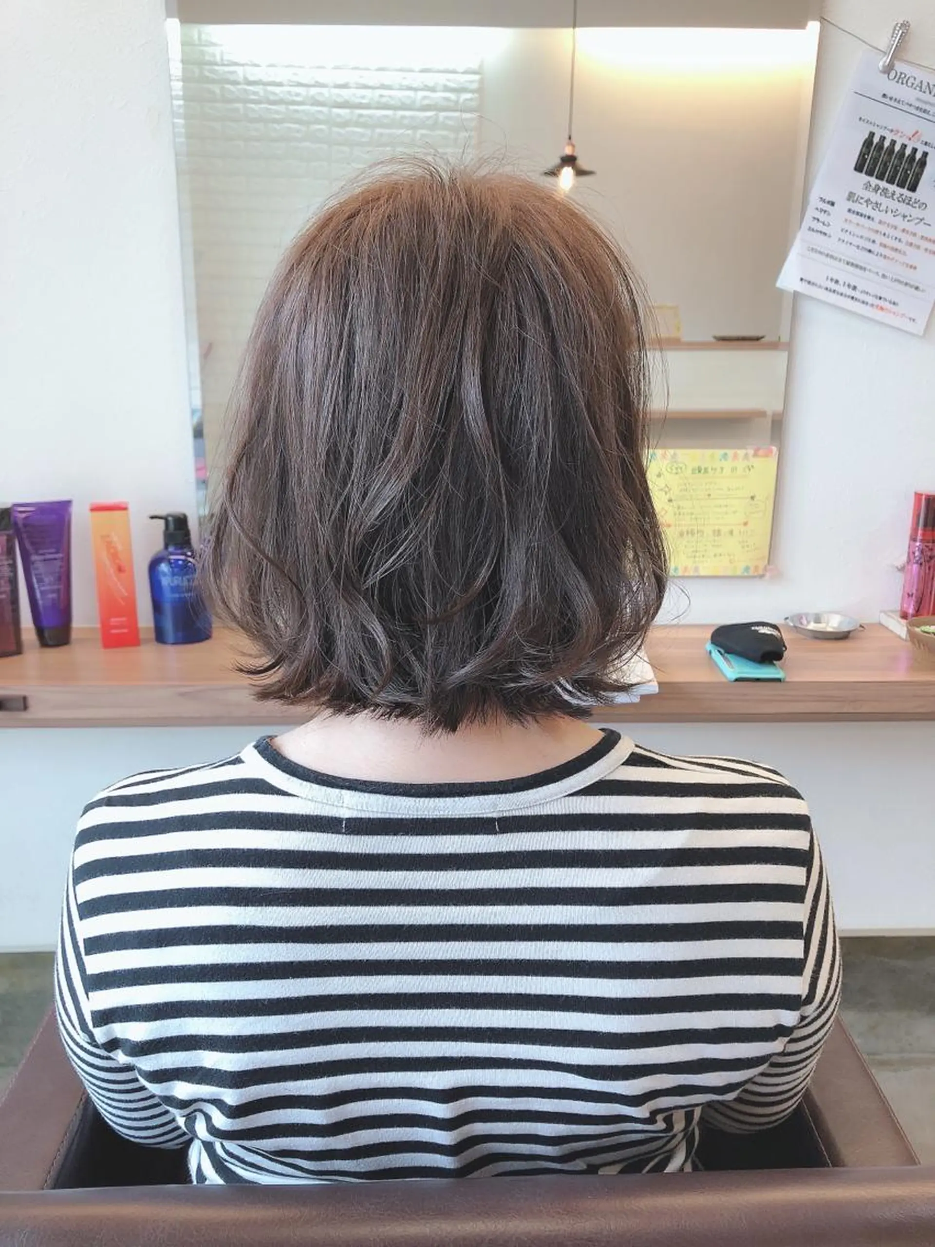 ミディアム ボブ SENSEスタイリストアカデミー守谷校所属・サロンアカデミー 増渕　規泰のヘアスタイル