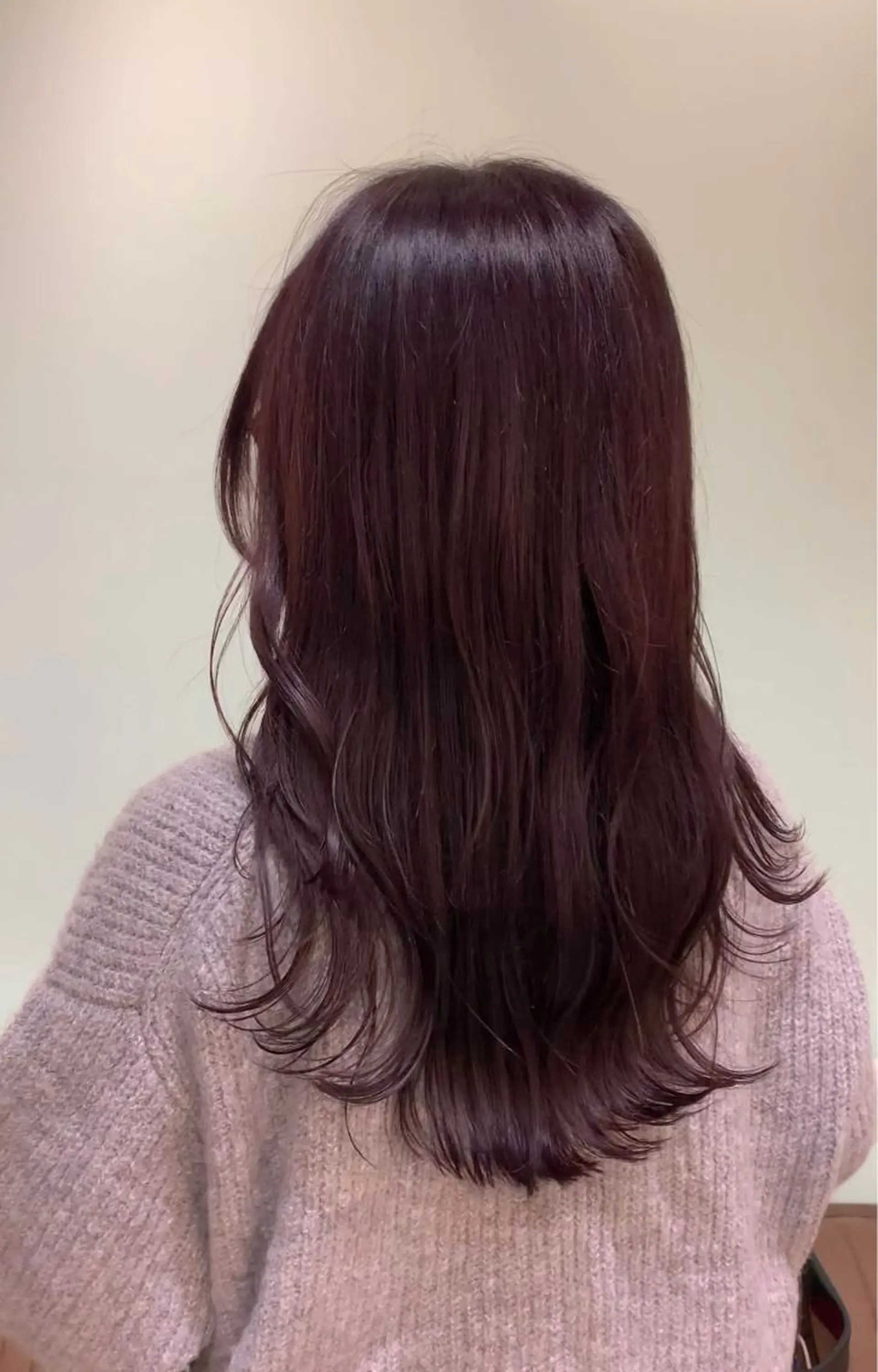 ロング ヘアカラー トリートメント 森山 佳小里/カラー /似合わせカットのヘアスタイル