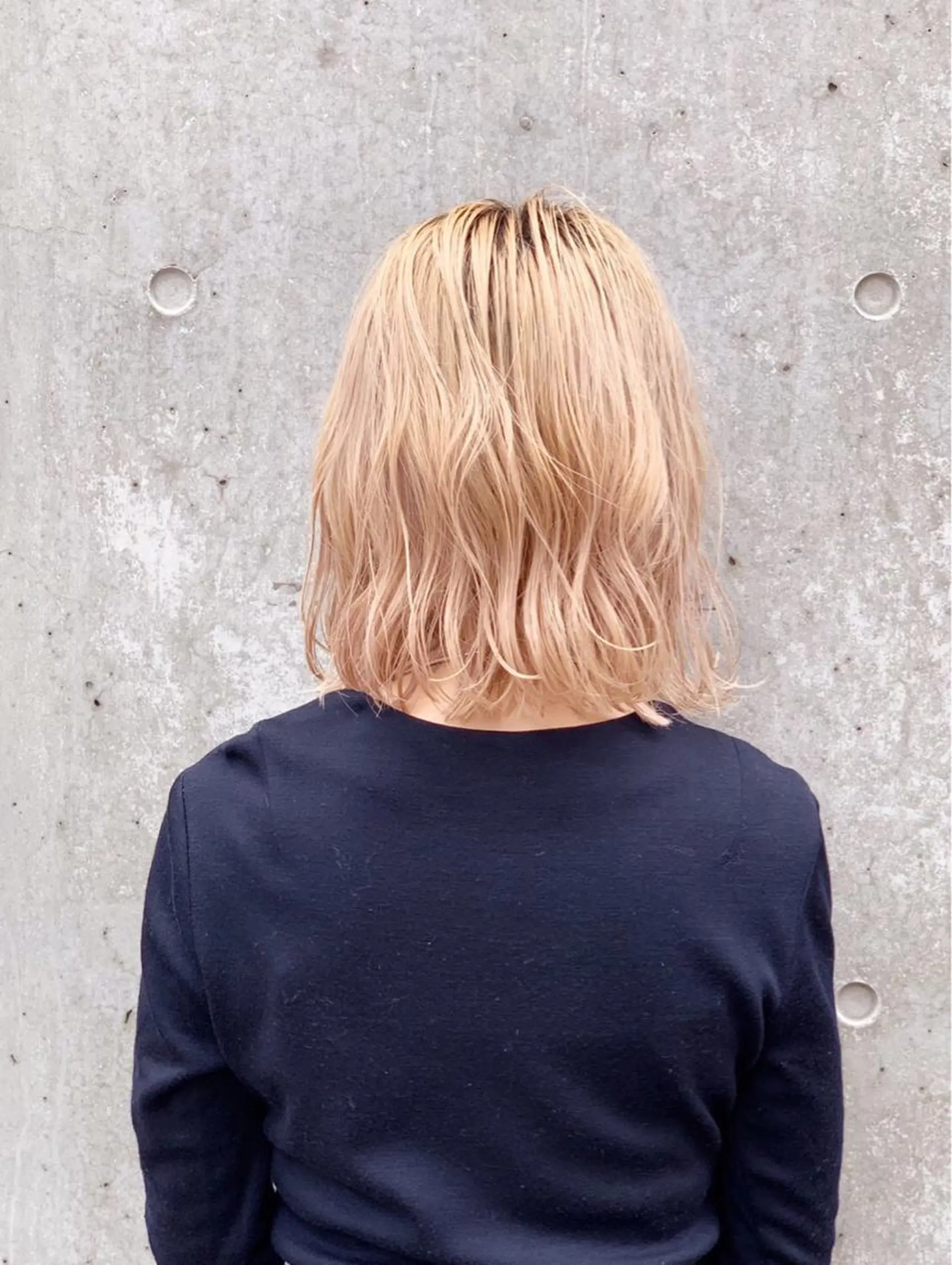 ミディアム ヘアカラー 勝谷 悟史のヘアスタイル