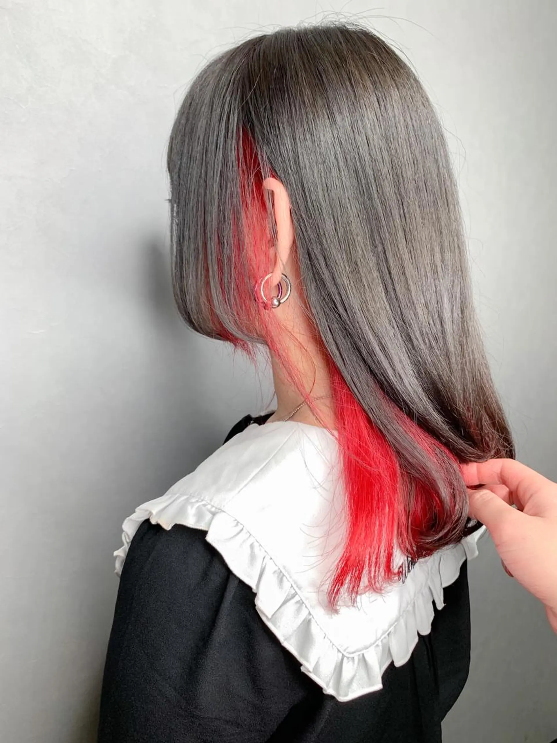 ミディアム カラー レッドカラー ヘアカラー 🌈 DAIKI 🌈のヘアスタイル