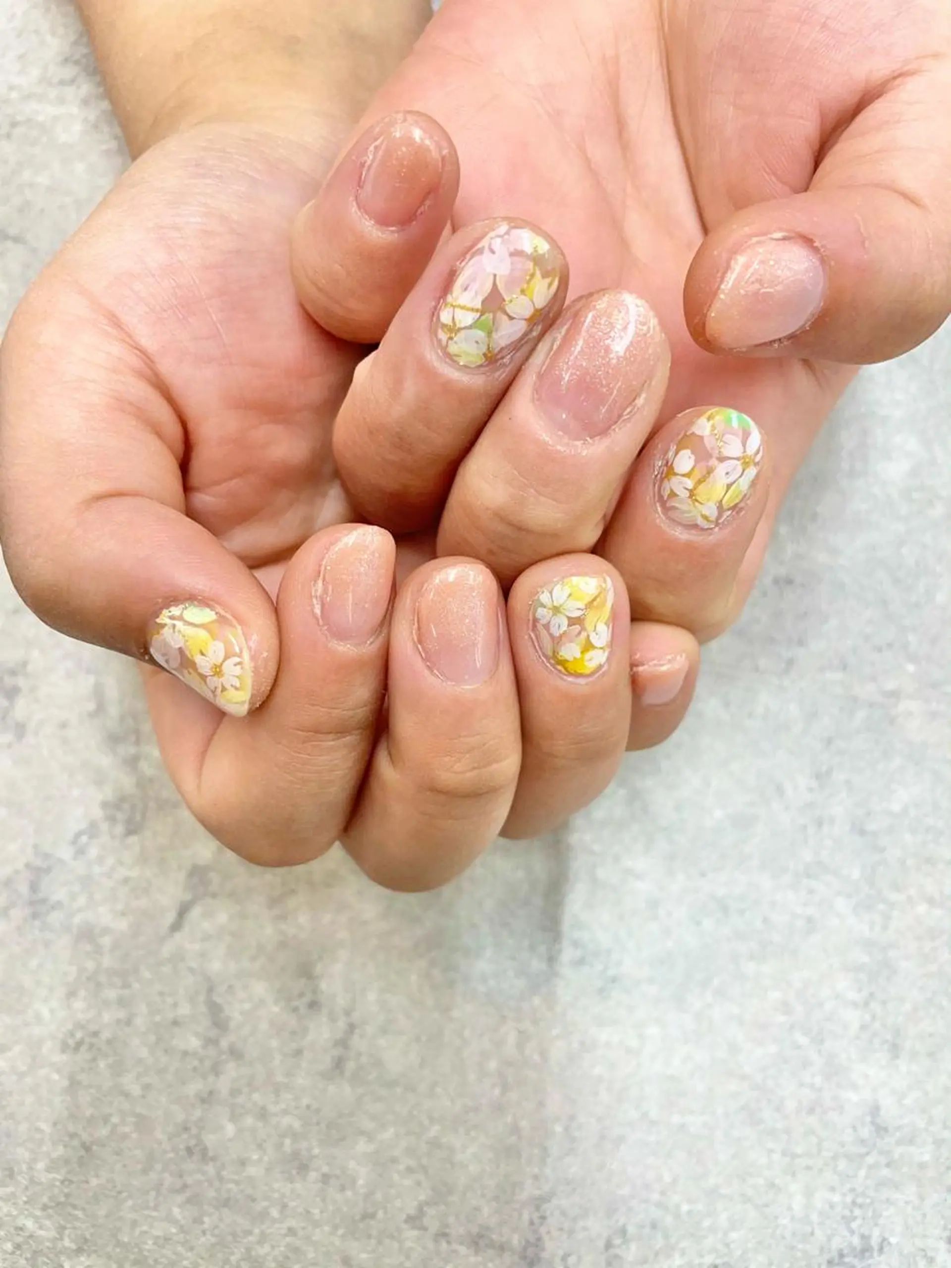 ネイル グラデーション ピンク ハンドネイル .N YUKIのネイルデザイン