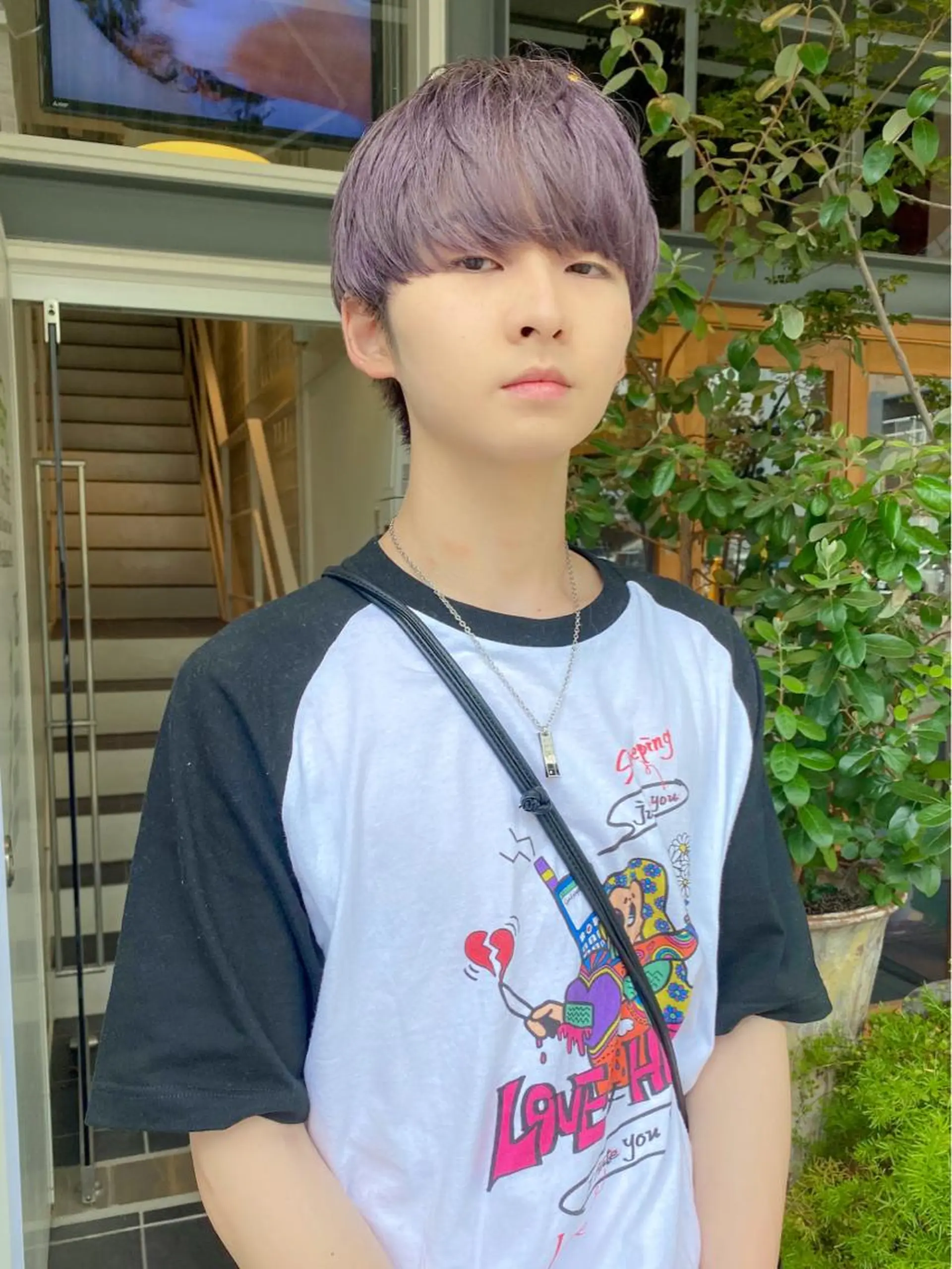 カラー メンズ カット ヘアカラー 栄/矢場町 三井太朗のヘアスタイル