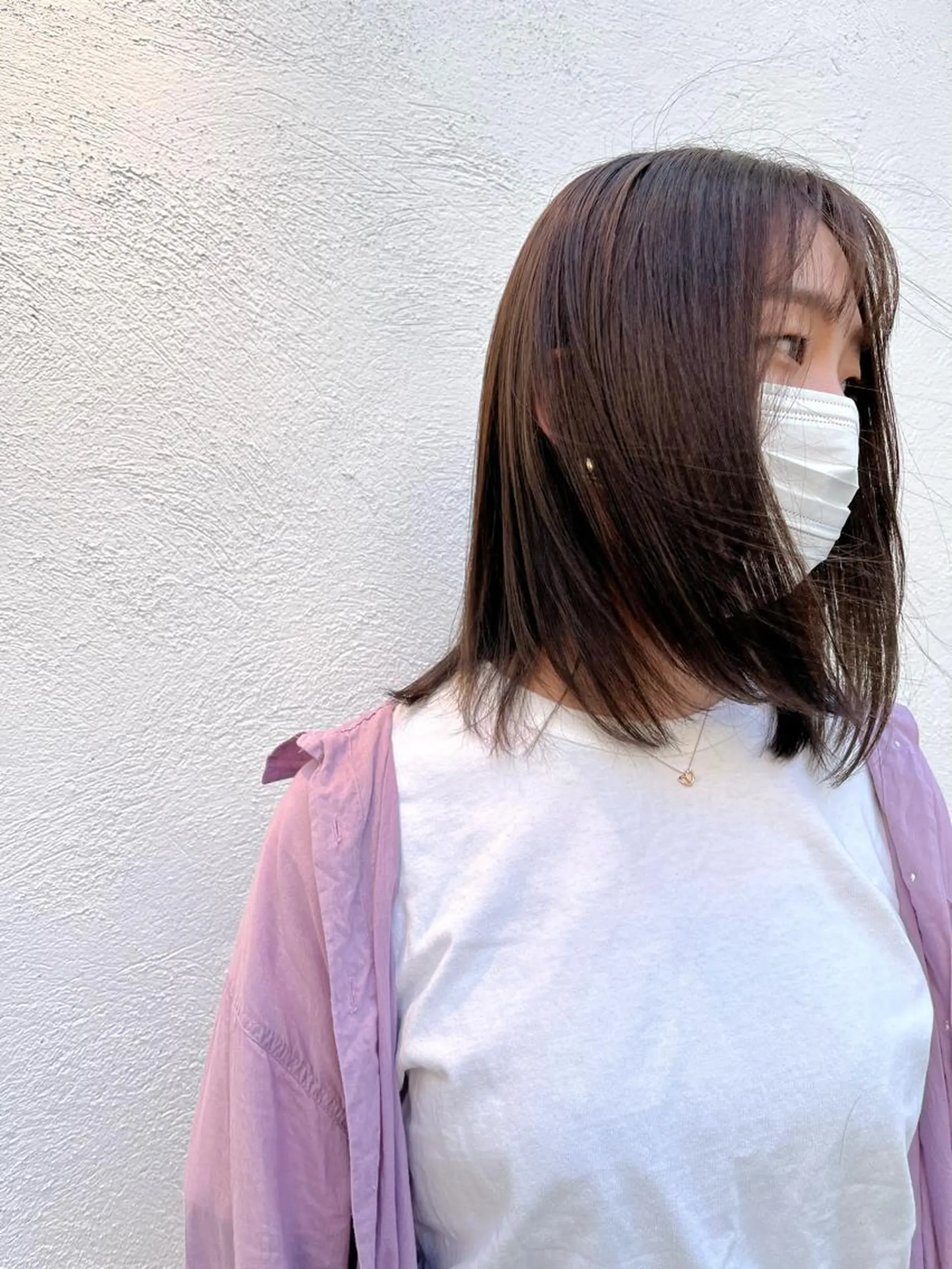 ミディアム カラー ブラウンカラー ショコラブラウン SALOWIN神戸三宮店所属・【美髪を叶える】中谷 彰宏（アキ)のヘアスタイル