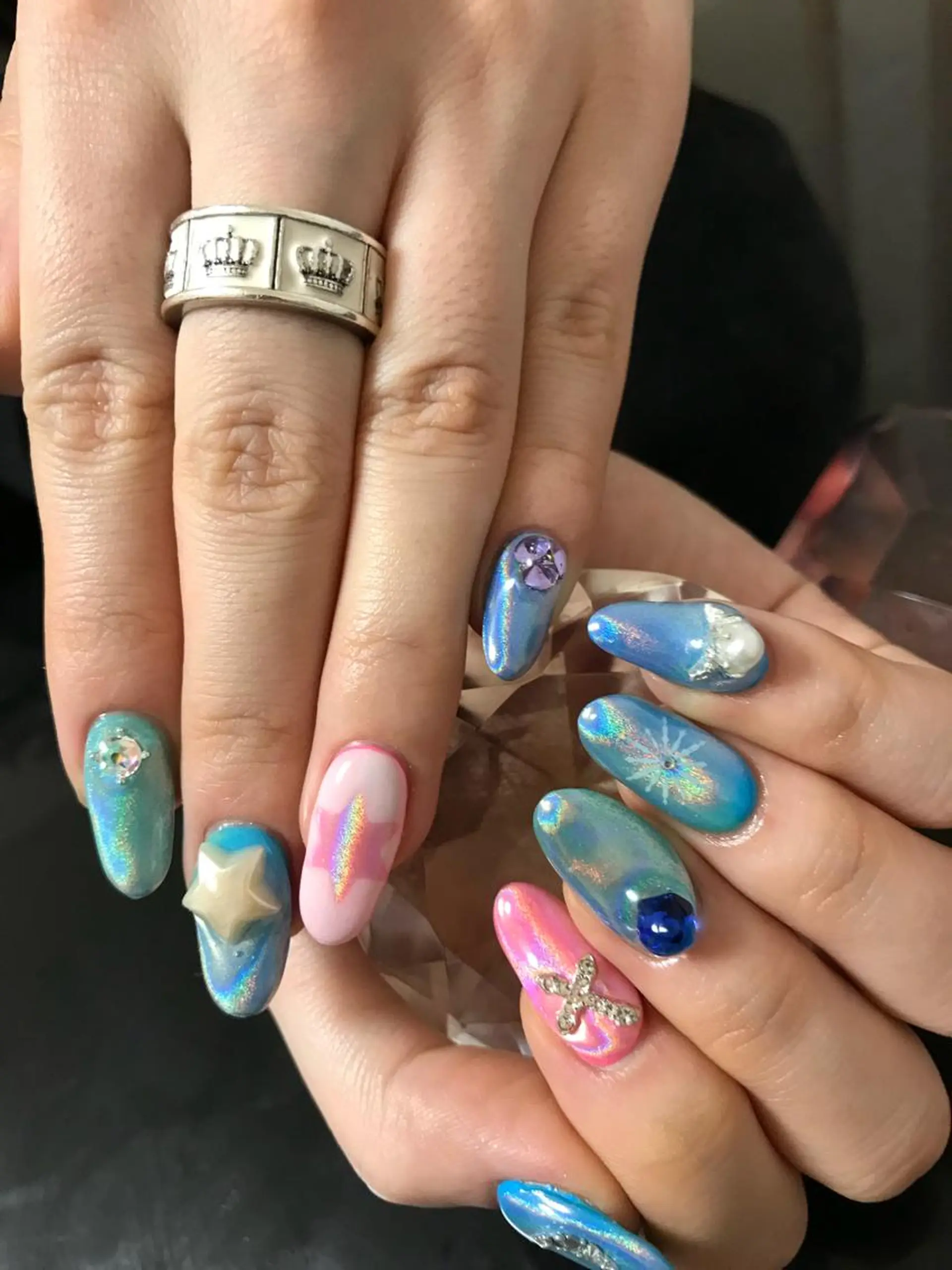 ロング ネイル 💎ビューティサロン 湘南　RIRAN💎のネイルデザイン