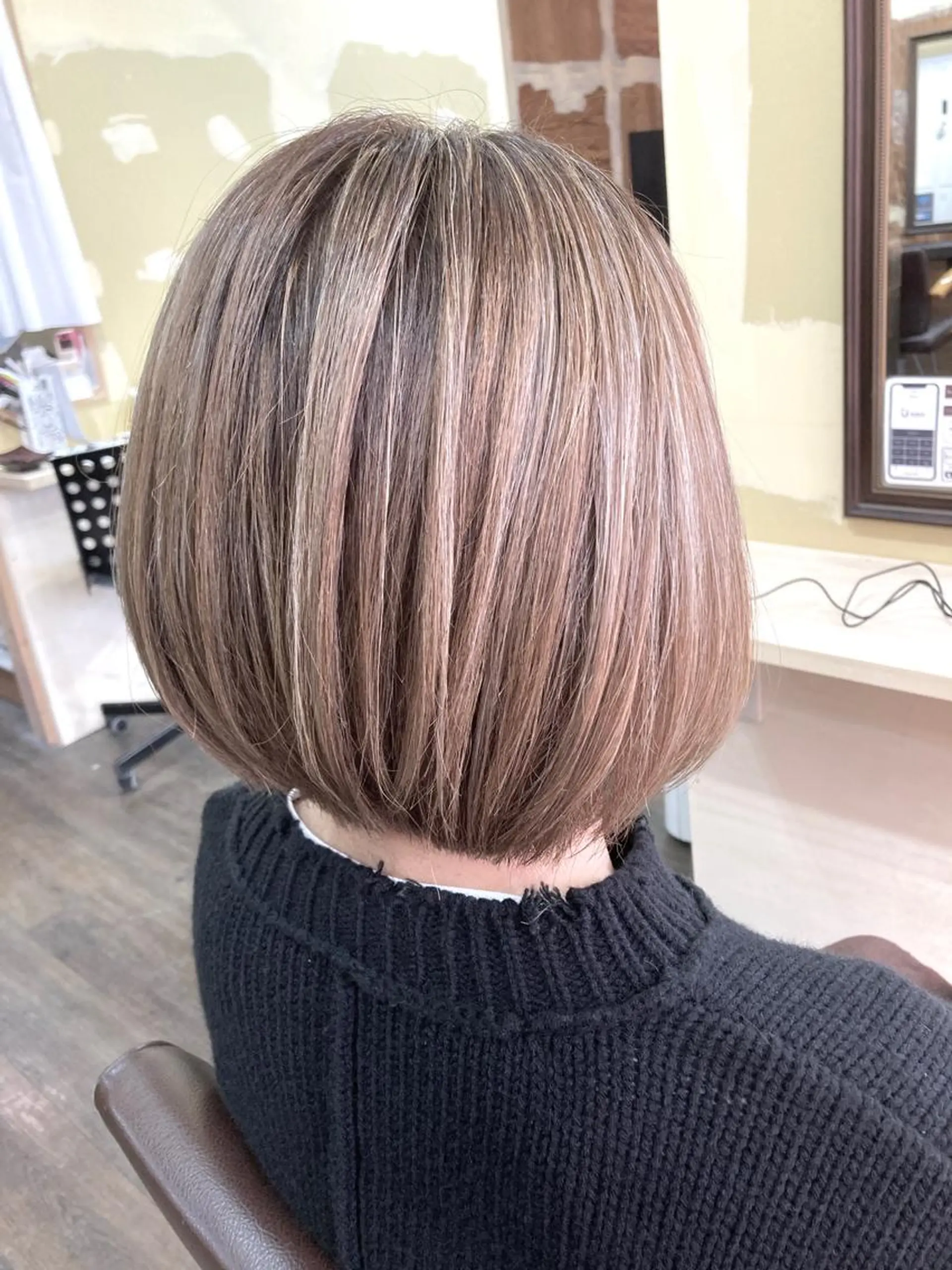 ショート カラー ショートボブ ハイライトカラー ボブ ハイライト ショートヘア カット ヘアカラー ✨U-topia渡邉 大樹【公認資格有】✨のヘアスタイル