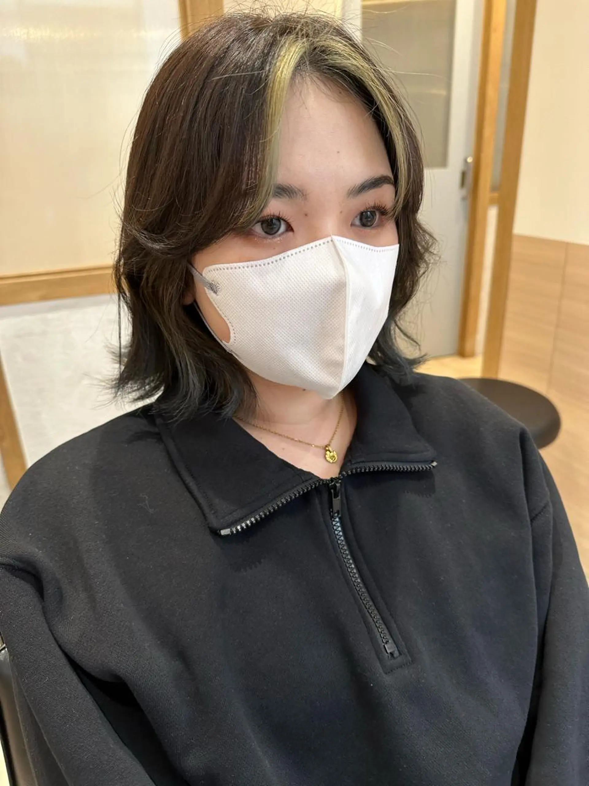 ショート カラー ブラウンカラー ケアカラー ハイライトカラー ピンクカラー ピンクブラウン ヘアカラー GO TODAY SHAiRE SALON所属・天野 瑠真のヘアスタイル