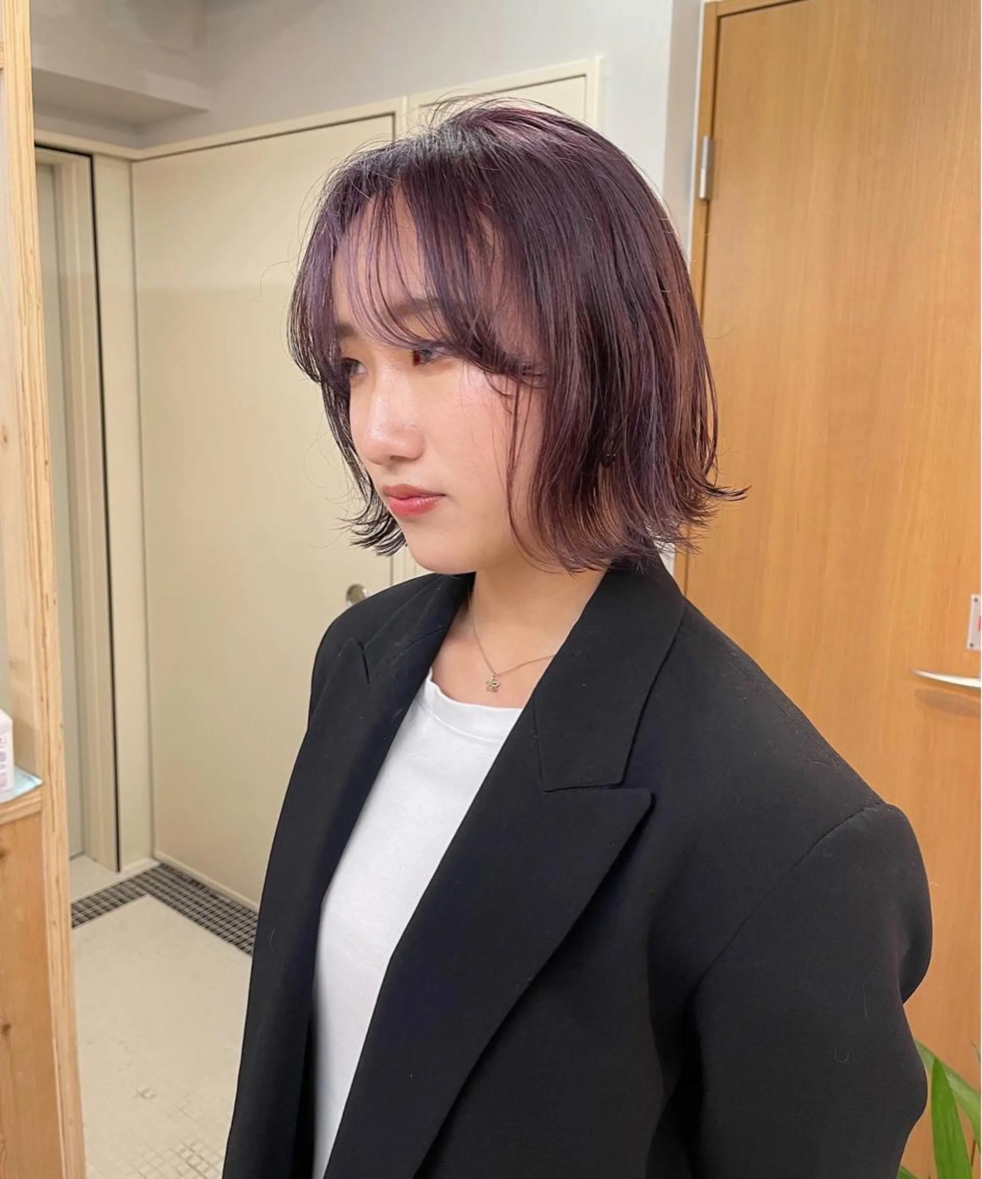 ショート カラー アッシュ ラベンダーカラー ラベンダーアッシュ カット トリートメント 丁寧なカウンセリング 🌿KENTA🌿のヘアスタイル