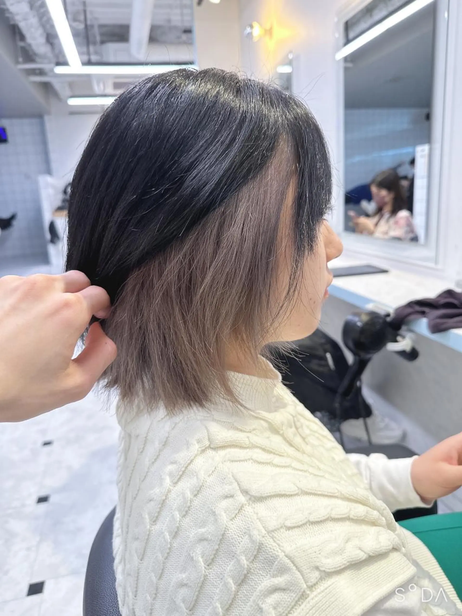 ショート カラー ヘアカラー トリートメント ヘアセット 🪄池袋ハイトーン 🪄ブリーチカラーのヘアスタイル