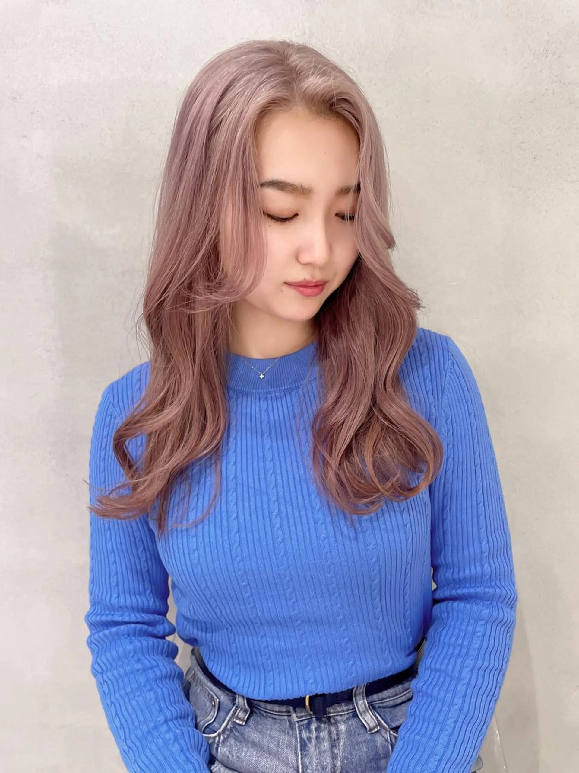 ロング カラー ブリーチ 心斎橋/ブリーチ minamiのヘアスタイル