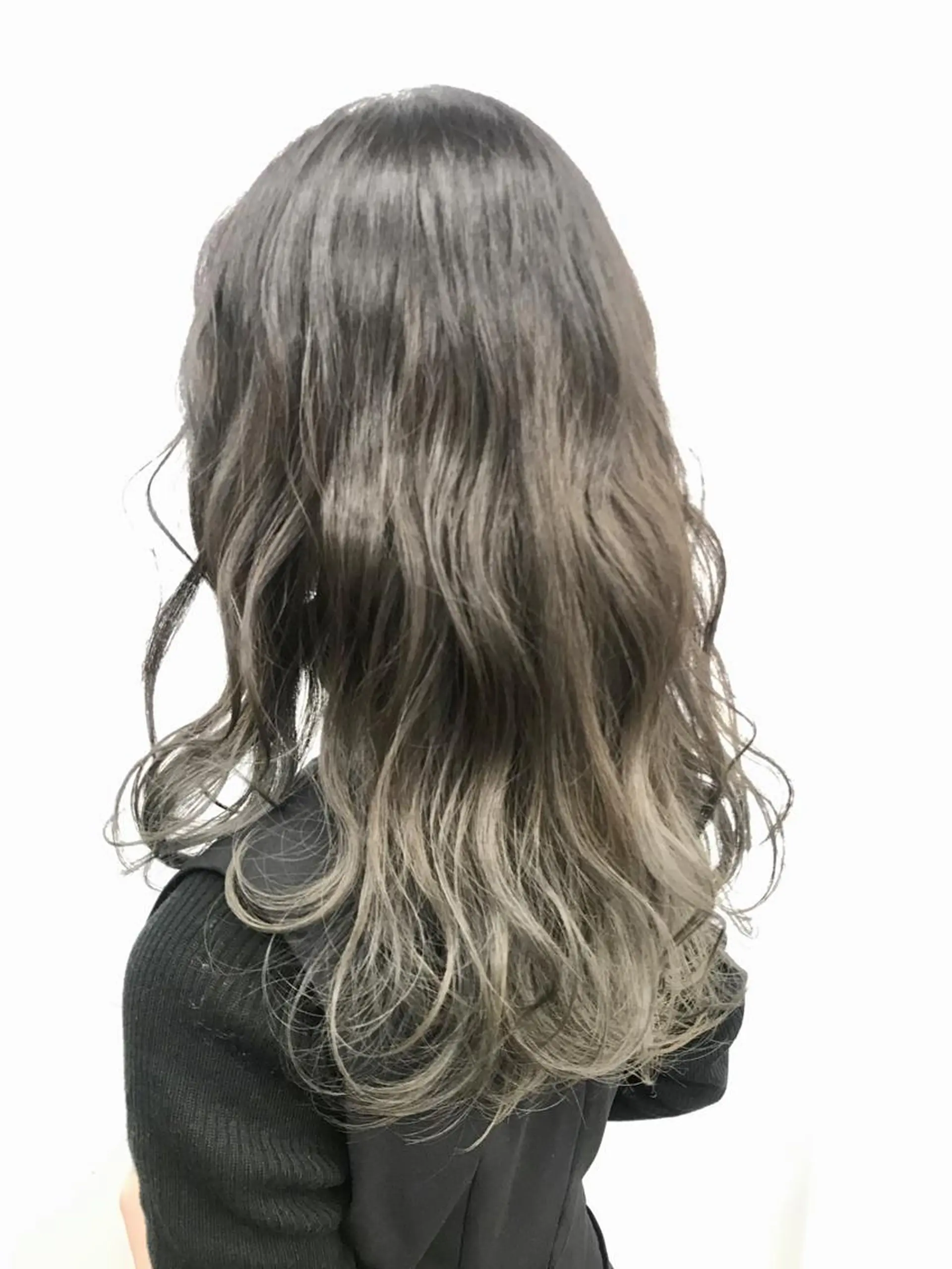 セミロング ヘアカラー RYUEI メンズカット/パーマのヘアスタイル