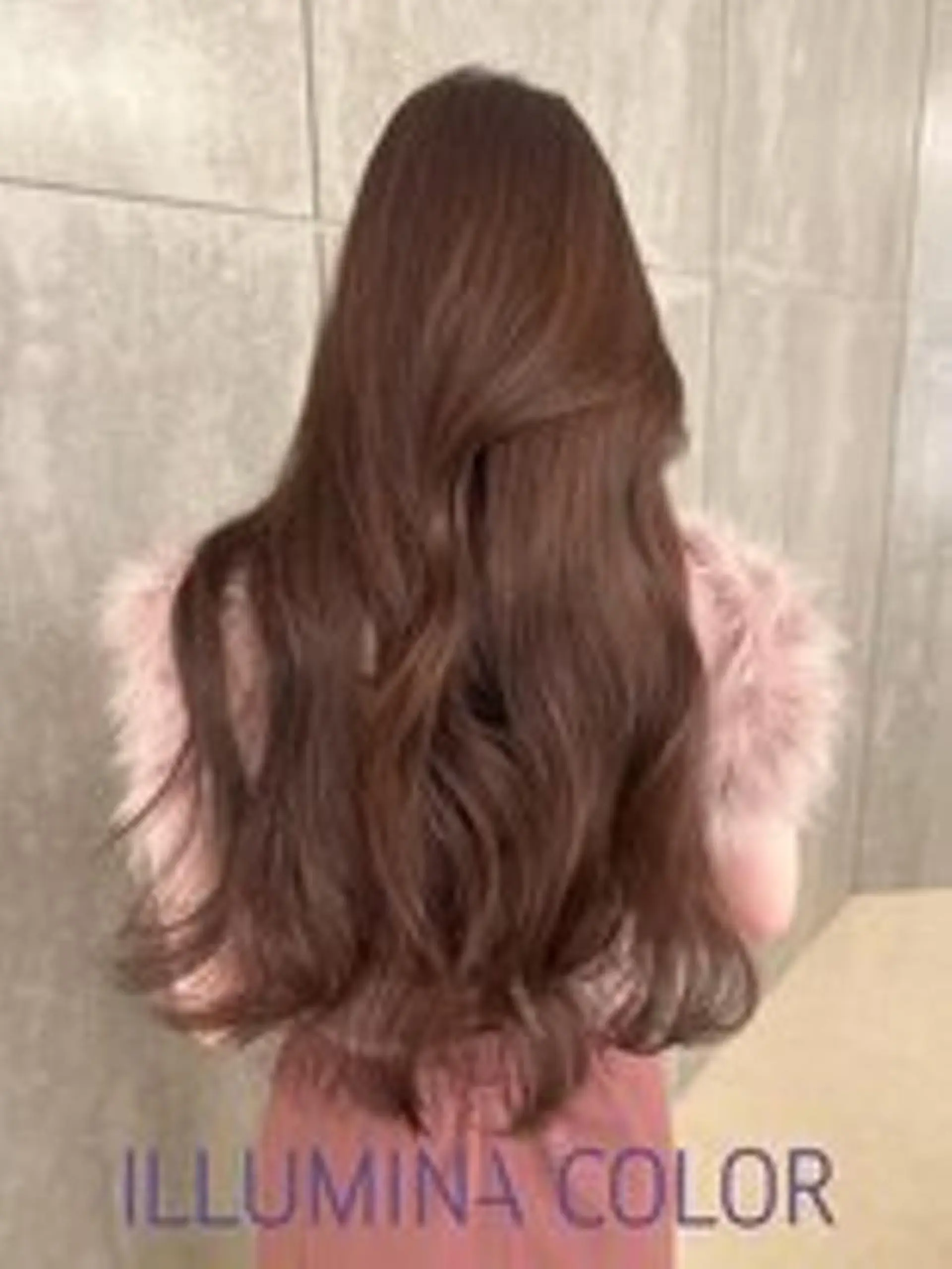 ロング ピンクブラウン ヘアカラー 笠木 翠/ カラーモデル募集中♪のヘアスタイル