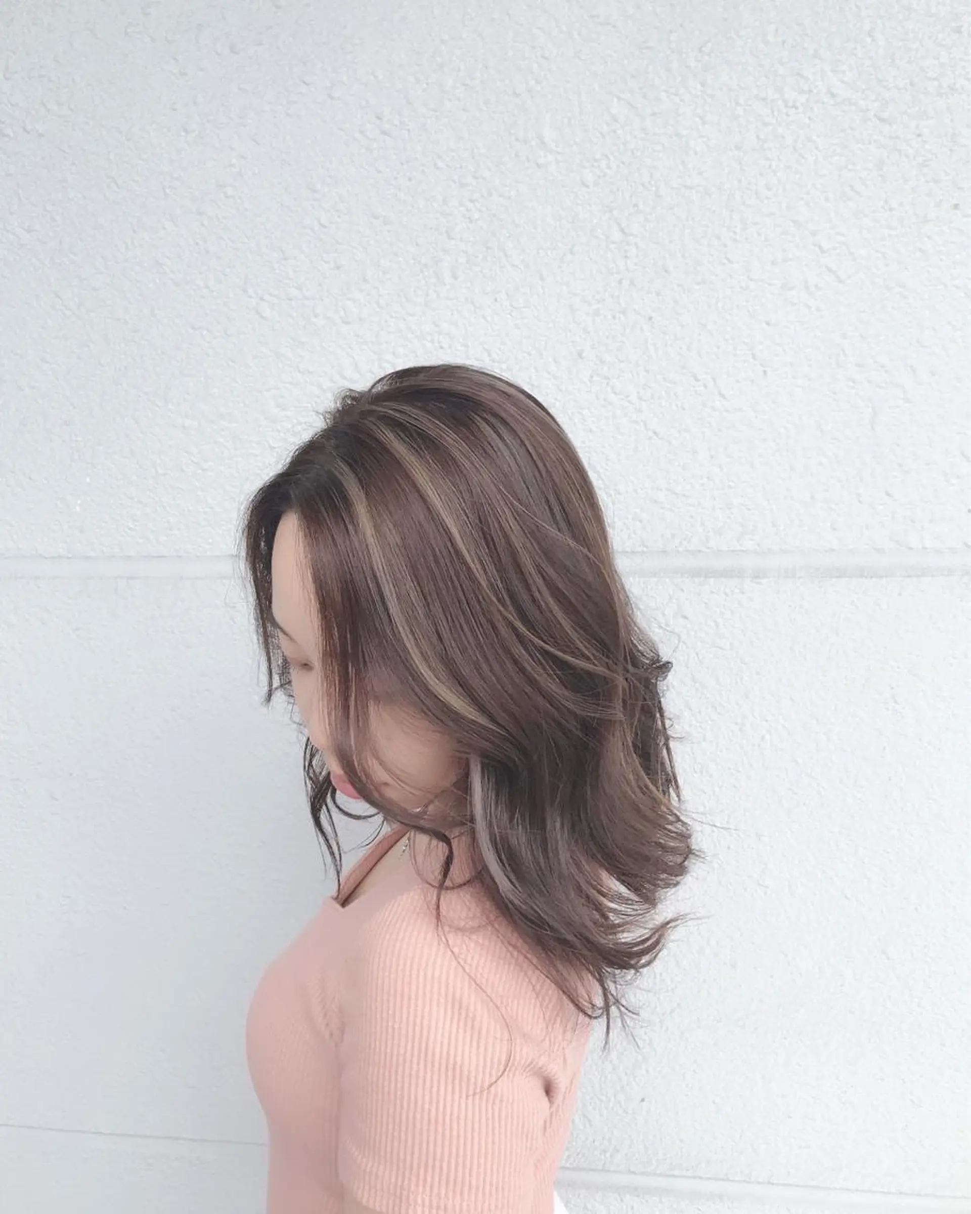 セミロング カラー SOL _Nakamuraのヘアスタイル