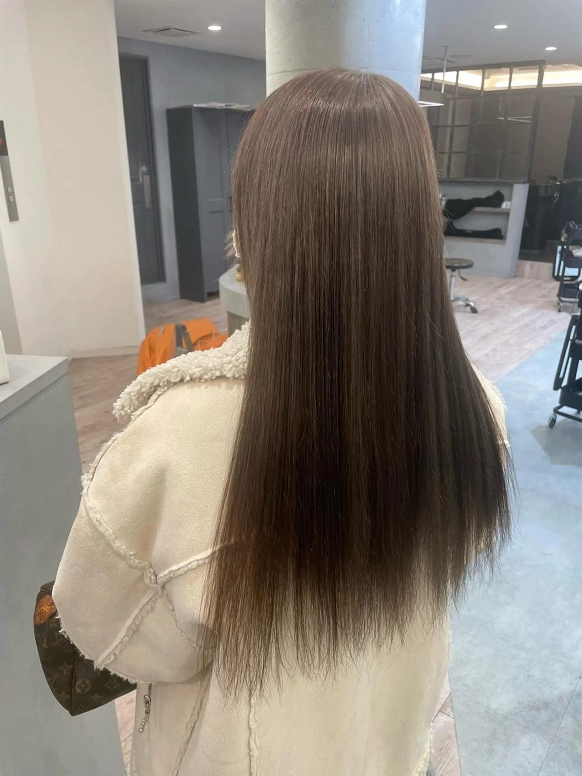ロング カラー ブラウンカラー ヘアカラー トリートメント ♡似合わせハイトーン ♡maiのヘアスタイル