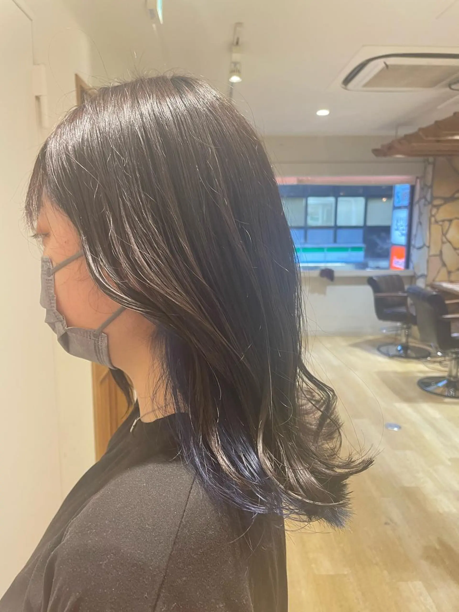 セミロング カラー パーマ ヘアアレンジ メンズ キッズ ネイル マツエク・マツパ アイブロウ 新宿　副店長 新井彩斗のヘアスタイル