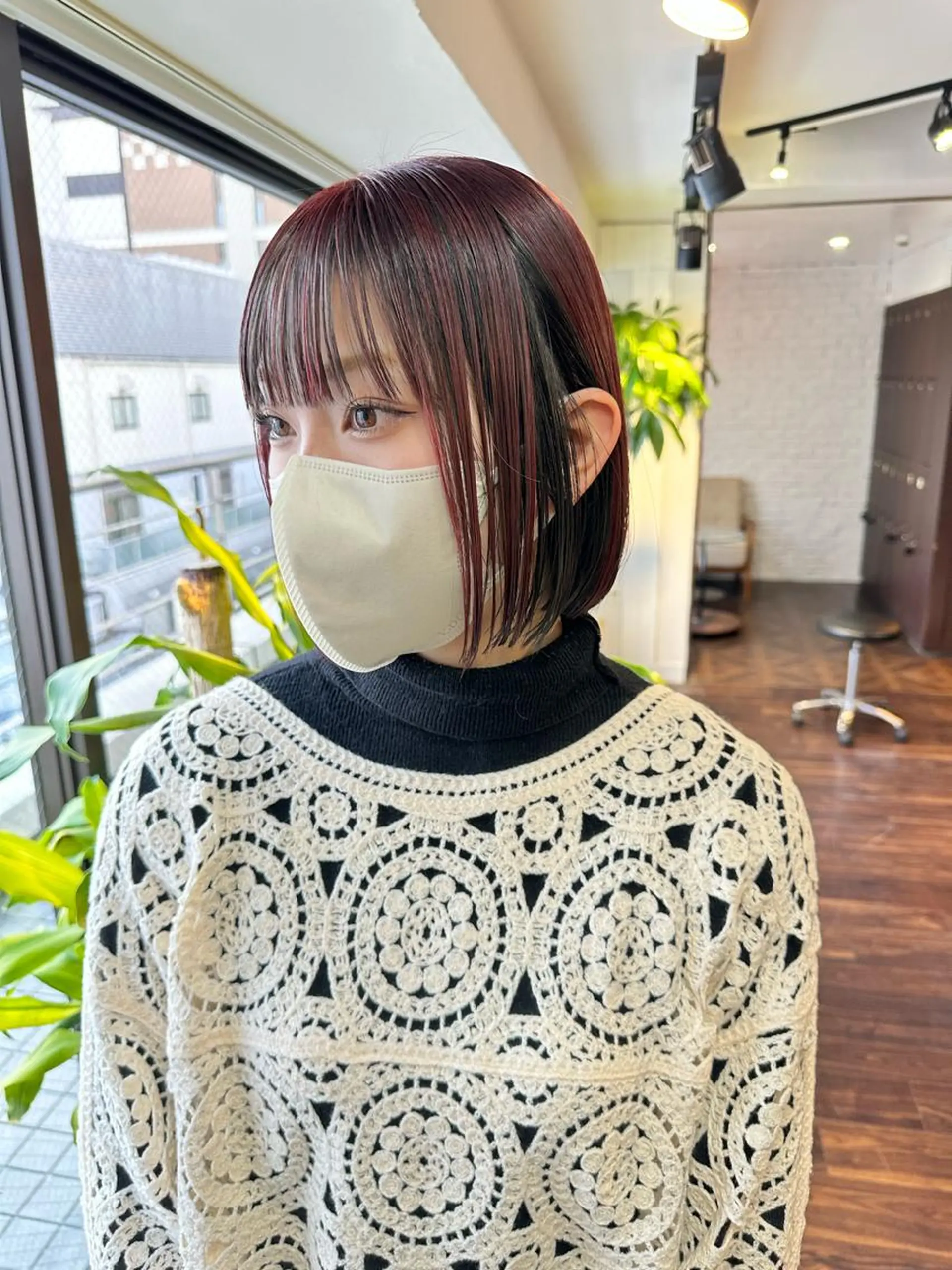 ショート カラー アディクシーカラー ブリーチ ブロンド ケアブリーチ デザインカラー カット ヘアカラー トリートメント レイヤーカット ケラチン/Kaitoのヘアスタイル