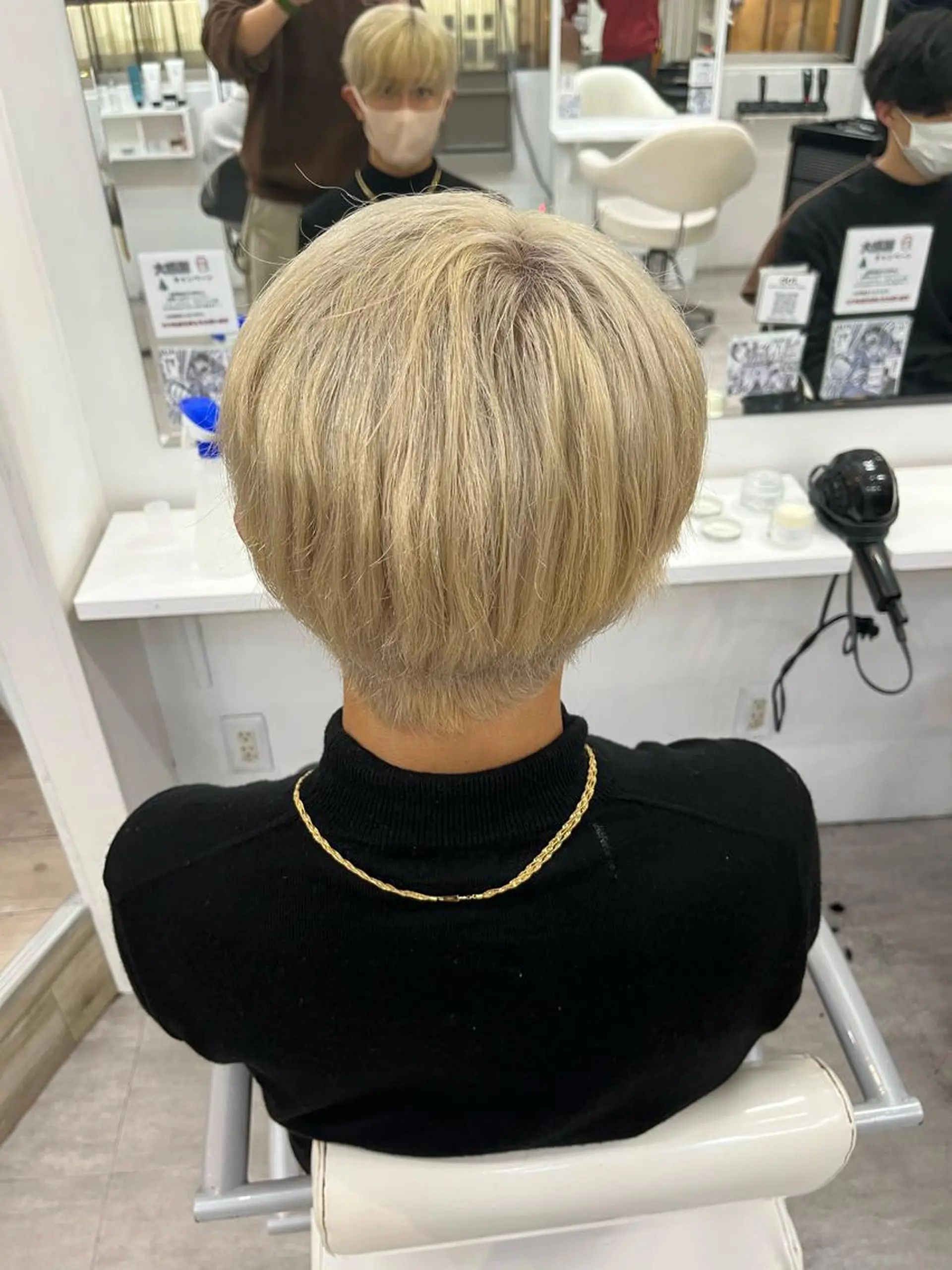 カラー メンズ メンズショート美容師 💈高橋和真💈のヘアスタイル
