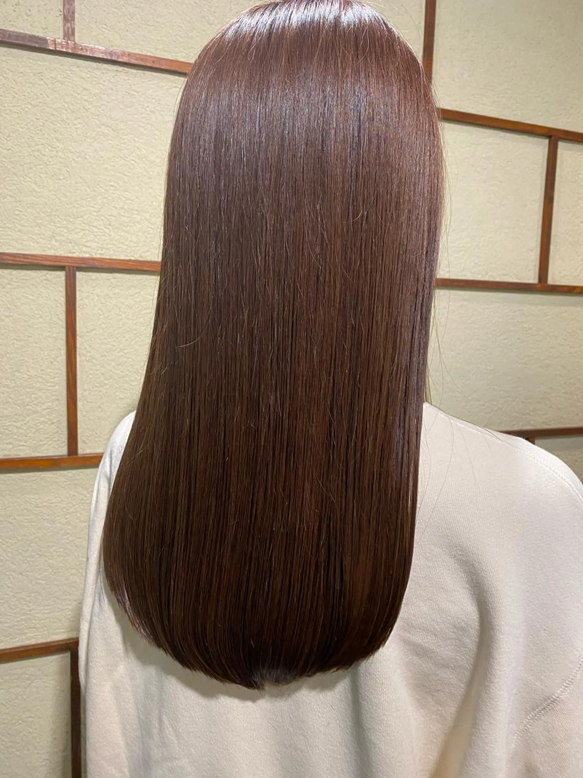 セミロング トリートメント 白井 雅美のヘアスタイル