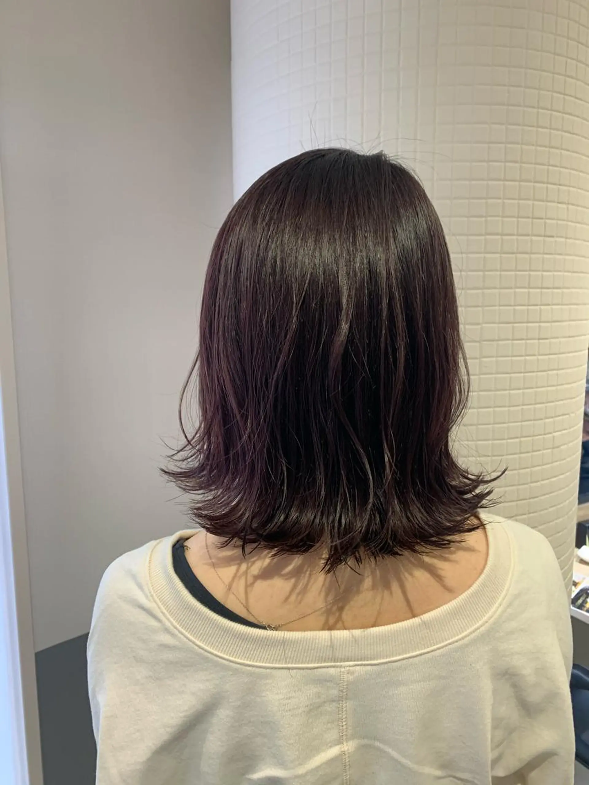 ミディアム カラー Eleanor 立川北口のヘアスタイル