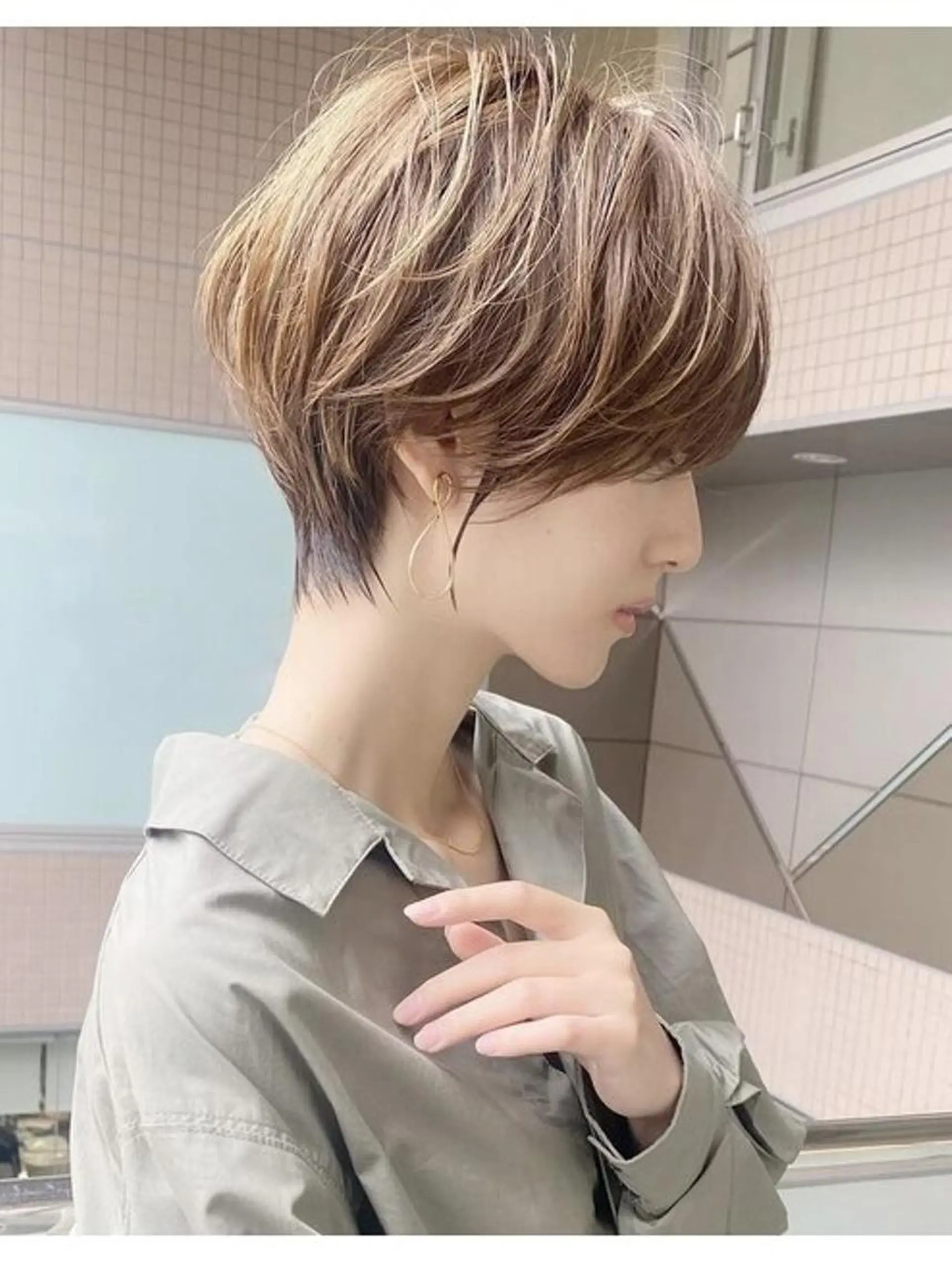 ショート ストラッセ 扶桑所属・東 和史のヘアスタイル