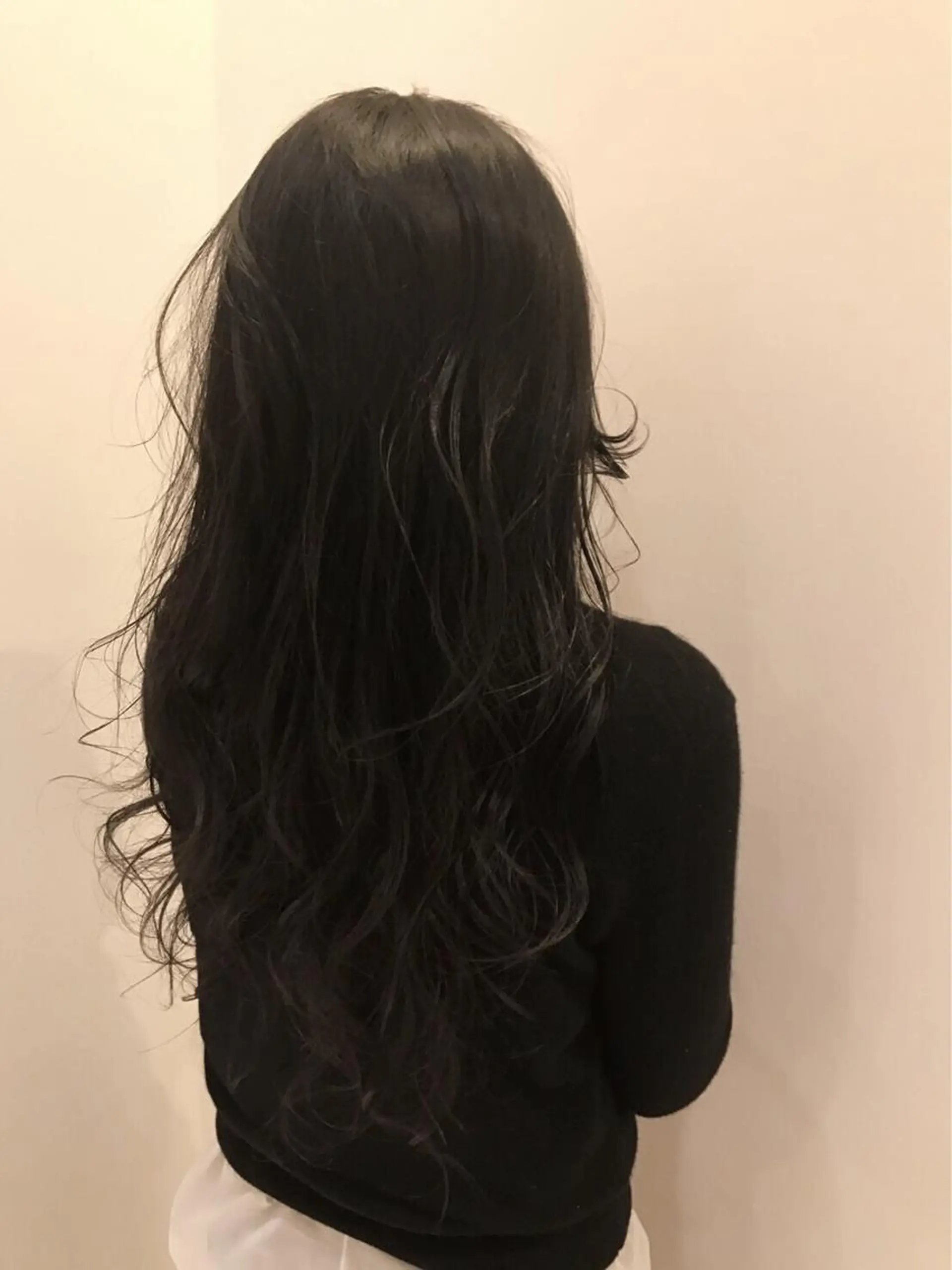 ロング カラー シールエクステ⭐️ オオミタクヤのヘアスタイル