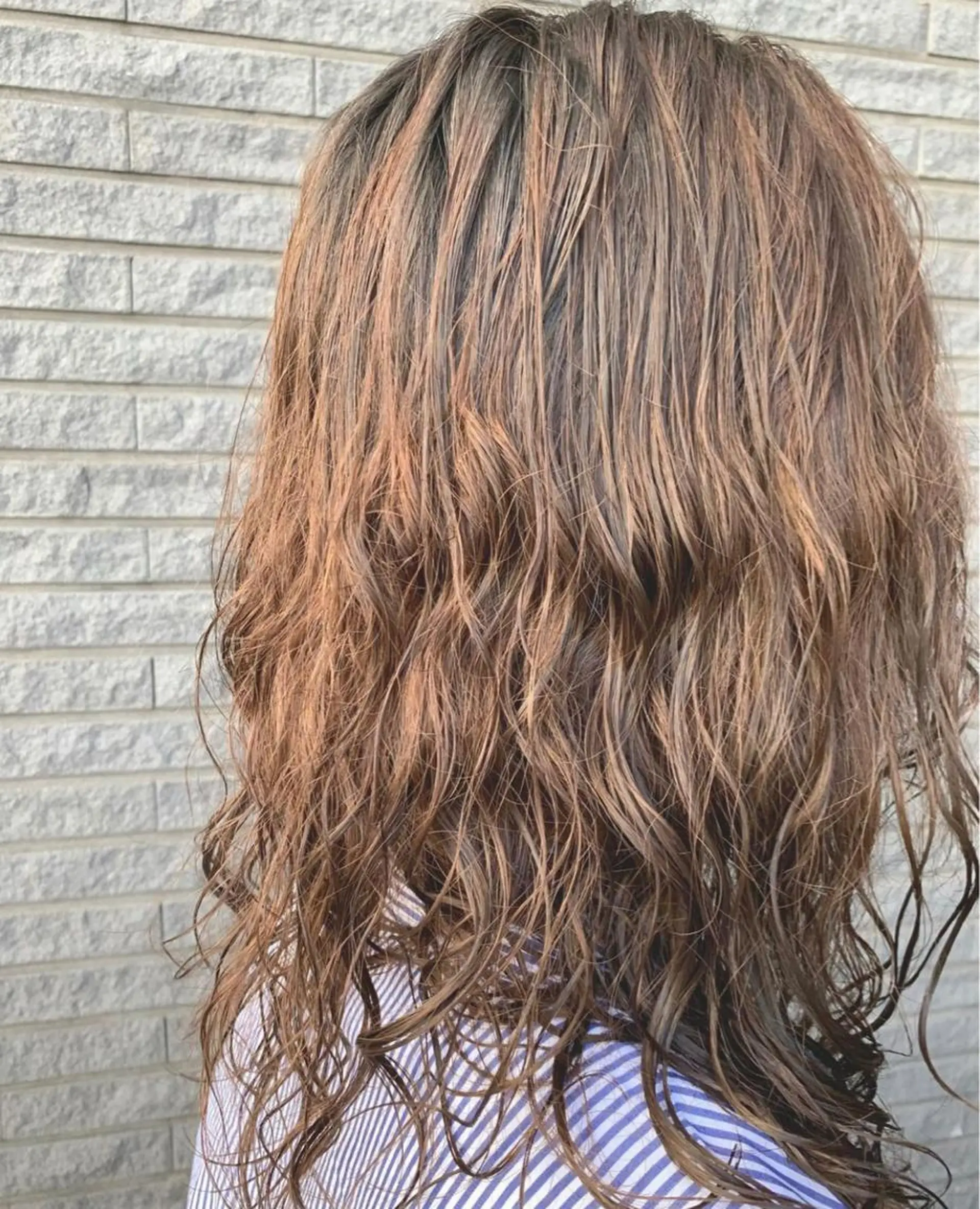 ロング カラー パーマ ヘアアレンジ 髪質改善&Spa fee南越谷2号店所属・髪質改善/南越谷/ 山岸彩夏のヘアスタイル