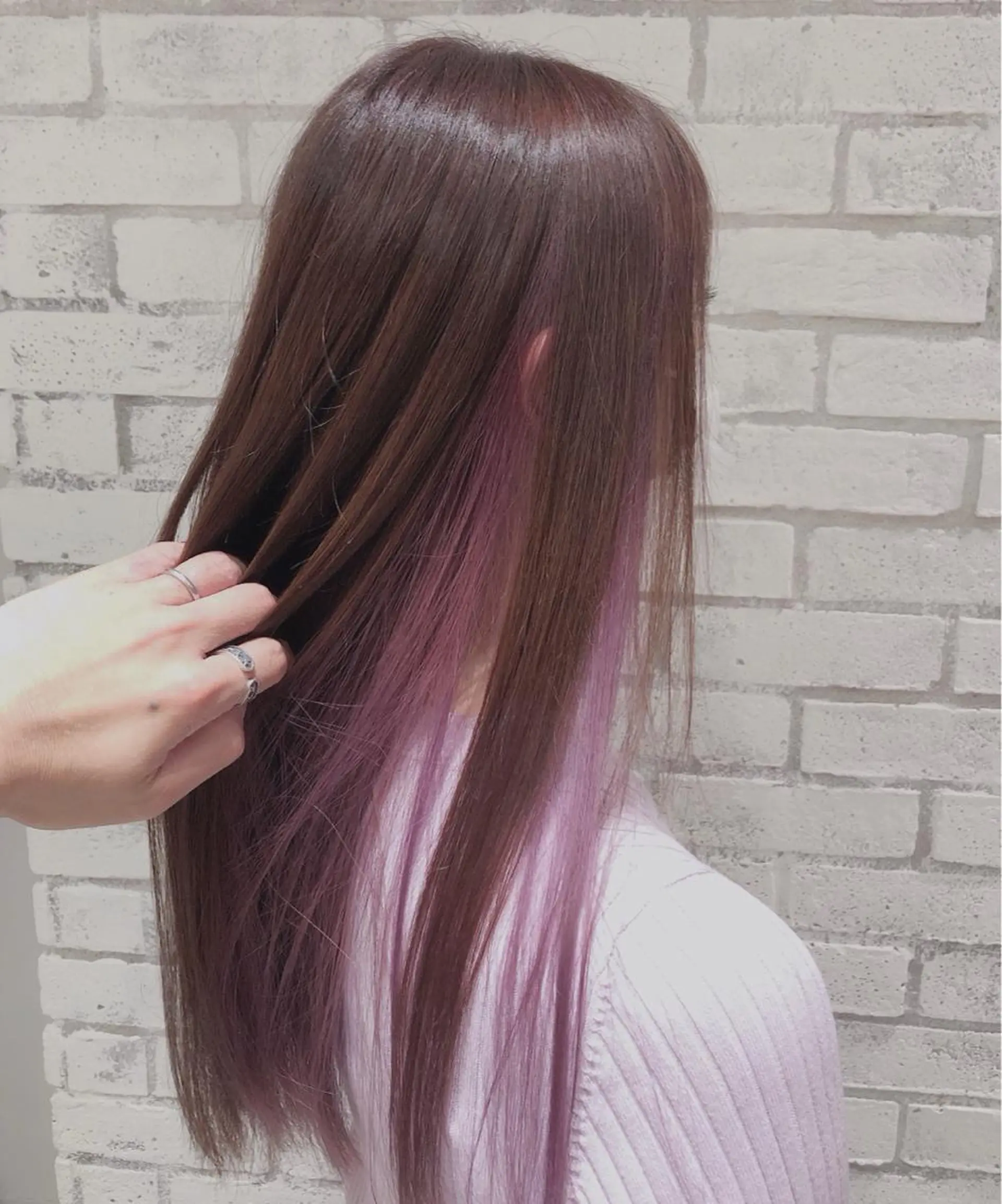 セミロング カラー ヘアアレンジ ブリーチ ケアブリーチ イメコン美容師 サイトウアキラのその他イメージ