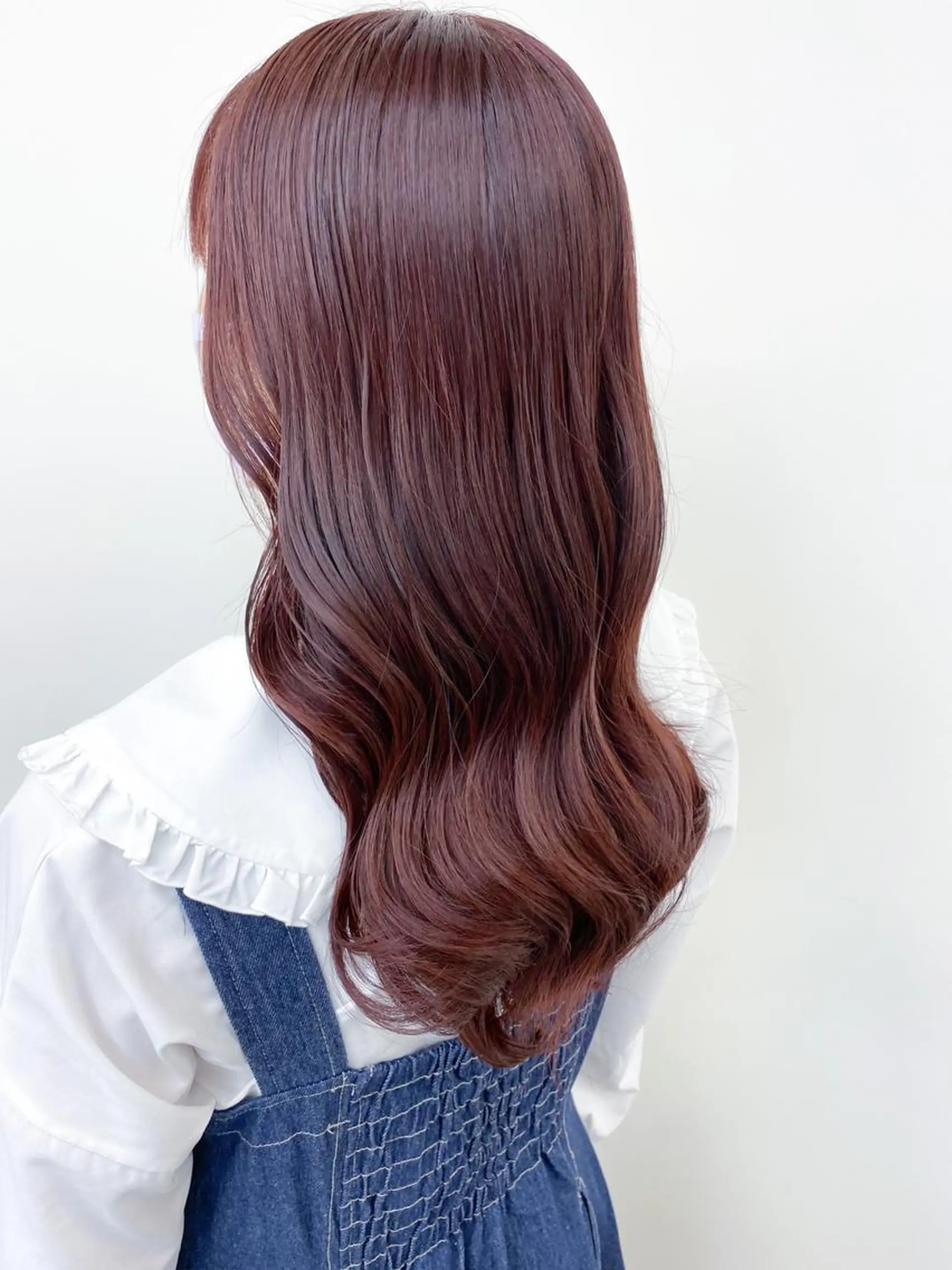 セミロング カラー ローズカラー カット ヘアカラー トリートメント Meena by urban所属・丹羽 隼人 /韓国ヘア🇰🇷のヘアスタイル