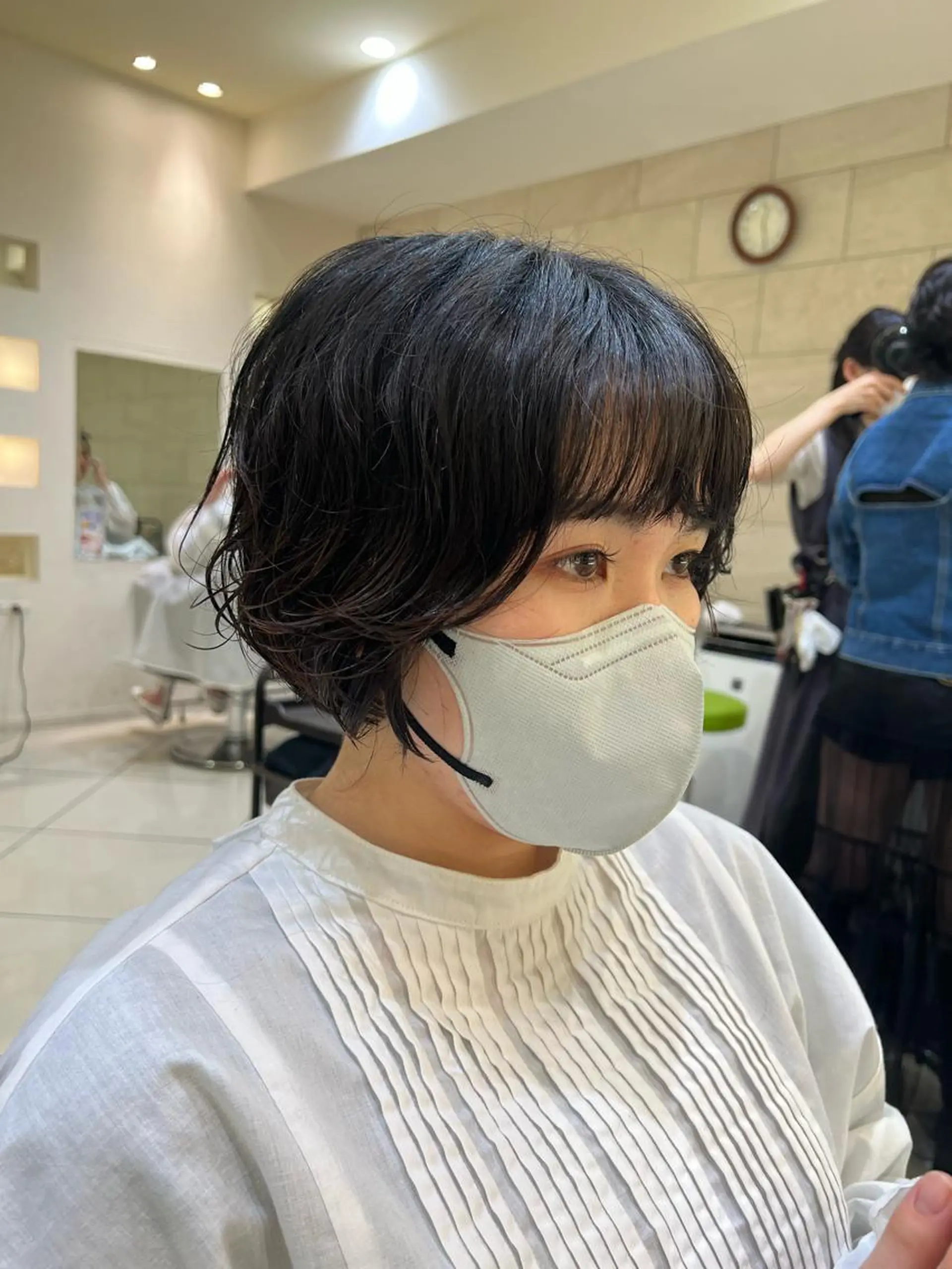 ショート パーマ ぷつっとボブ/ 似合わせ🥀原ちひろのヘアスタイル