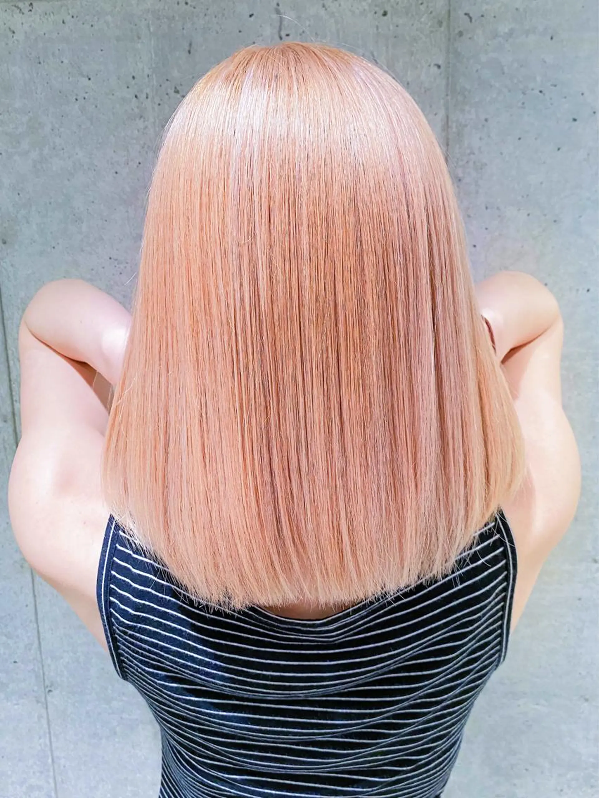 ミディアム カラー ヘアカラー トリートメント LA KING GINZA TOKYO所属・🧡ショートの達人 🧡SHOのヘアスタイル