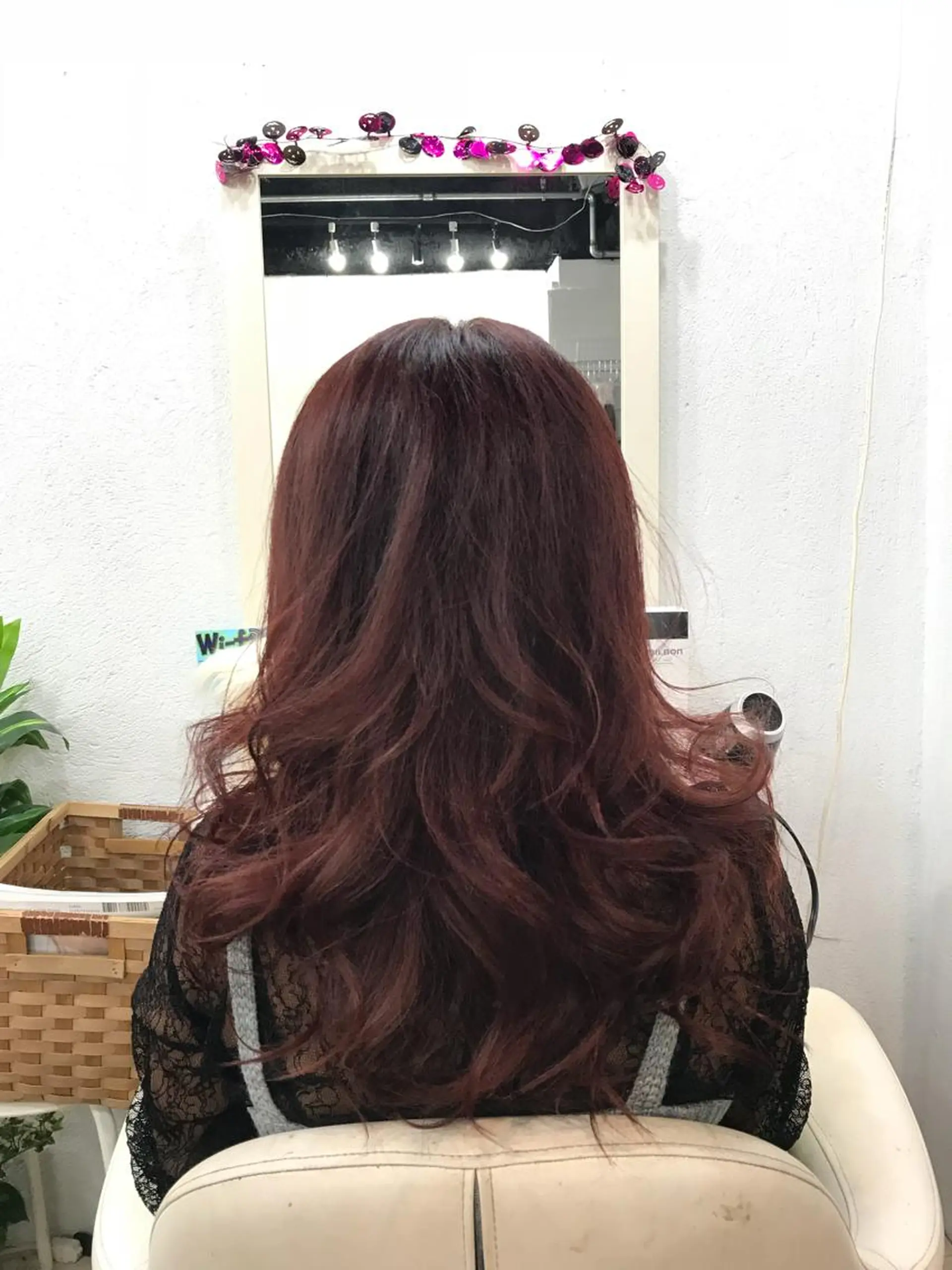 ミディアム ヘアアレンジ GLOSS 心斎橋 山上のヘアスタイル