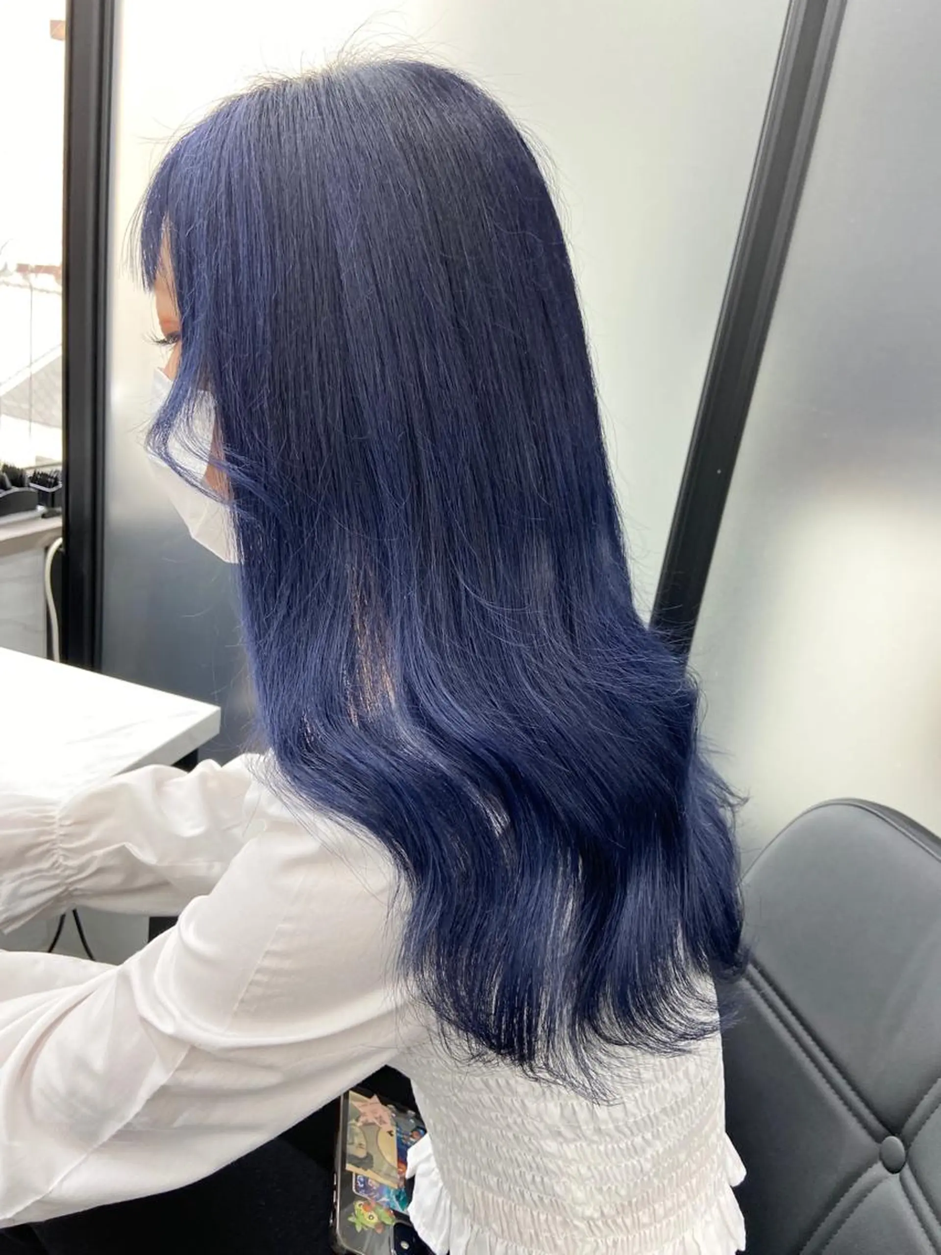 セミロング カラー ハイトーンカラー ヘアカラー トリートメント ミルボンAujua認定サロン Ria OSAKA 梅田所属・メンズ、エクステ特化 Ryuのヘアスタイル