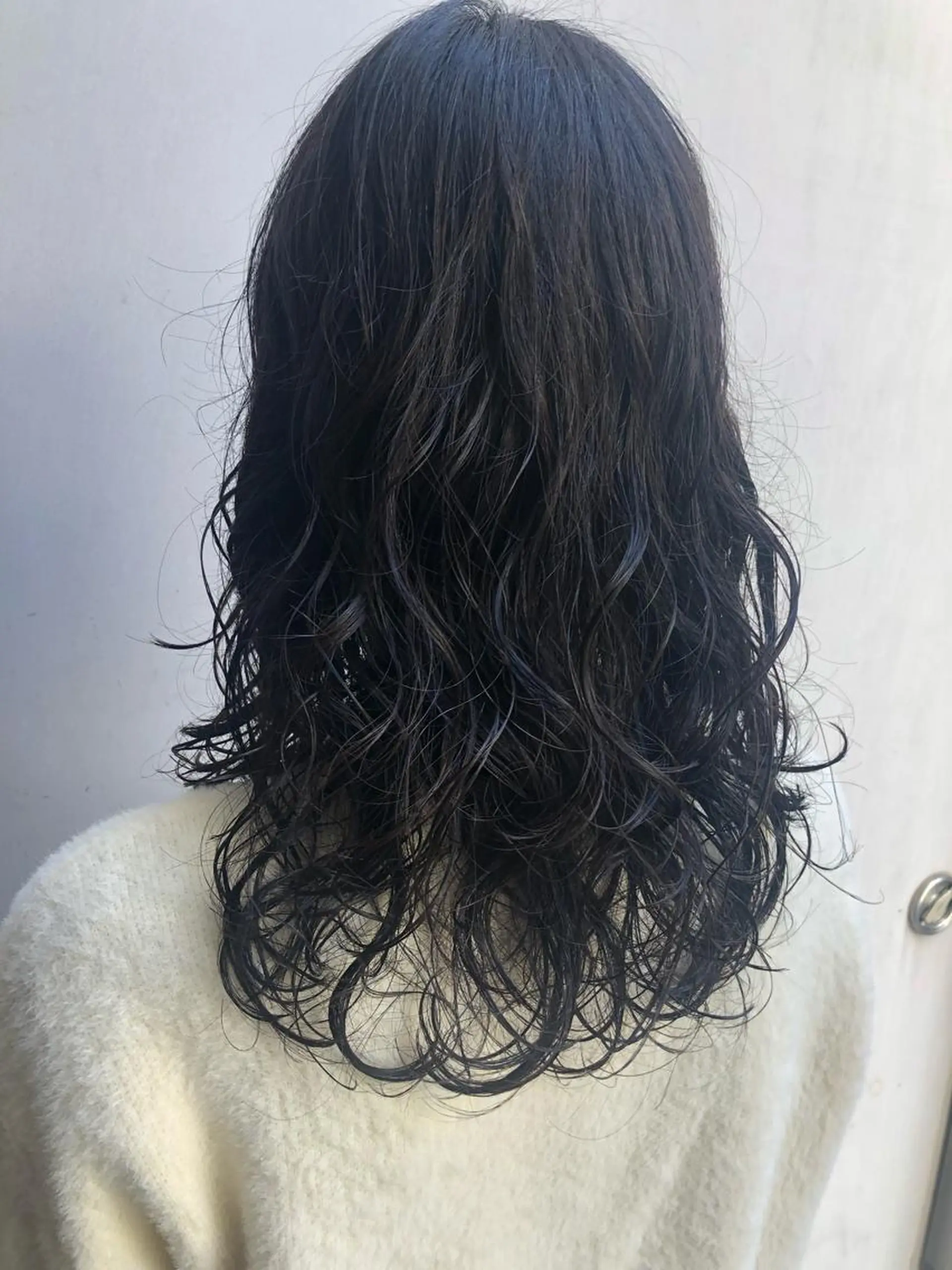 ロング パーマ ニュアンスパーマ カット パーマ トリートメント SANC hair salonのヘアスタイル