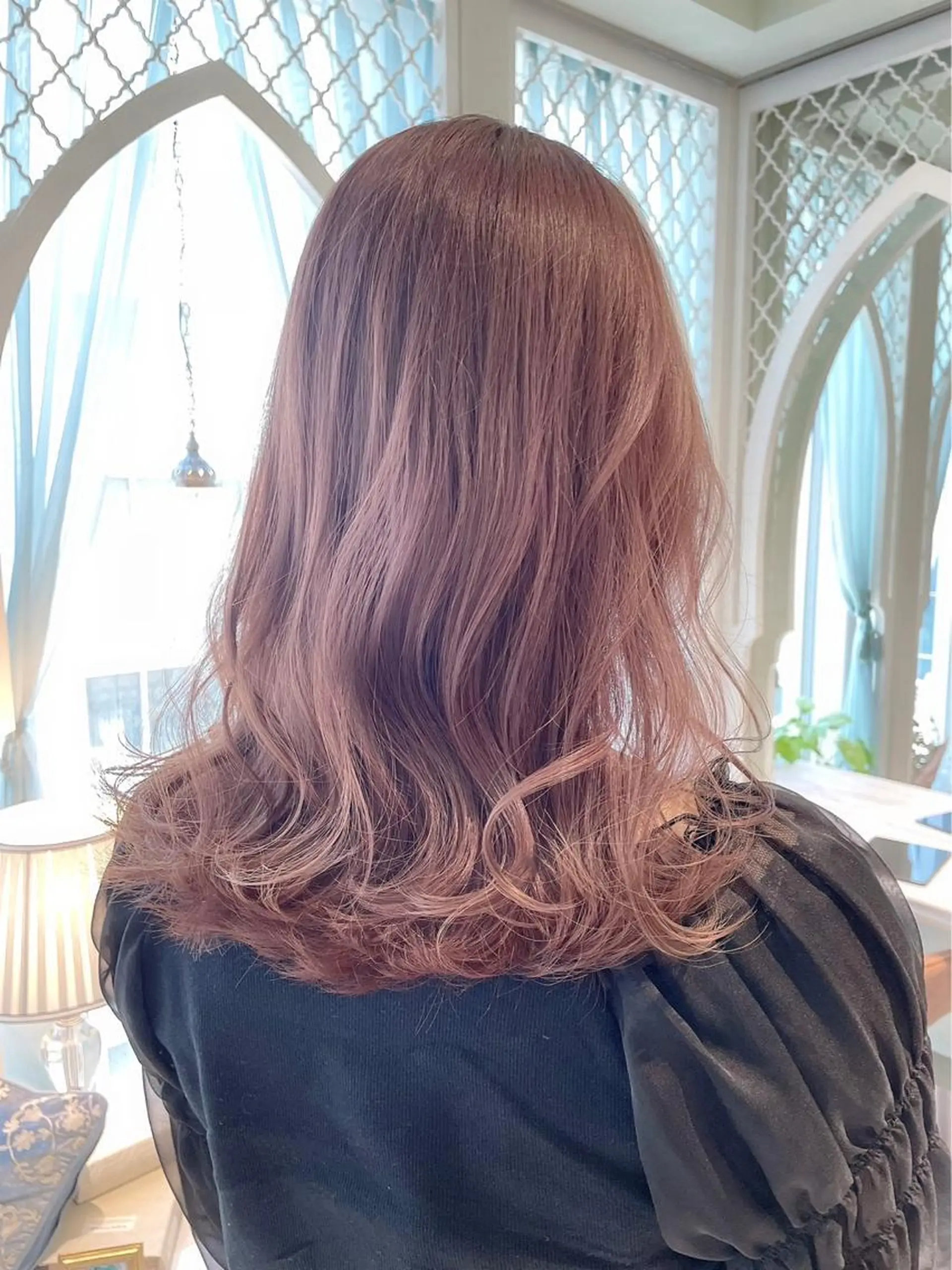 セミロング カラー ヘアカラー トリートメント ロンドクラン所属・💎似合わせカラー 💎石濱俊介のヘアスタイル