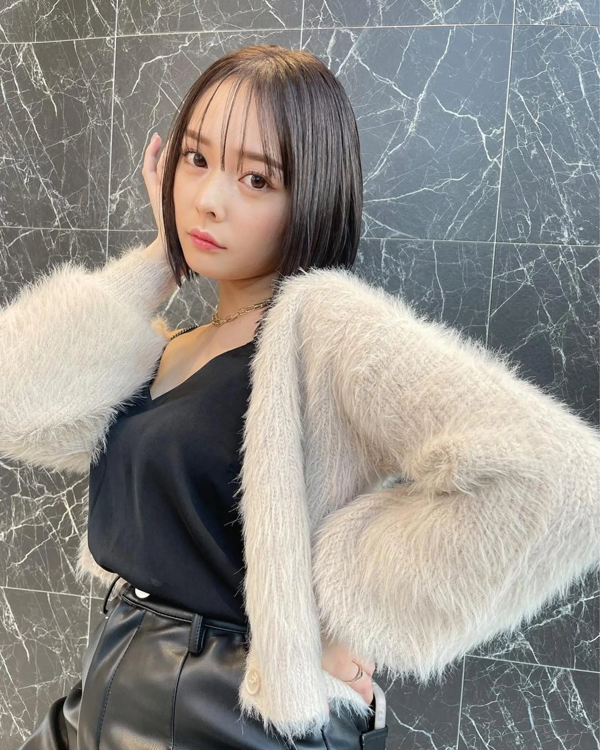 ショート チダアキフミ Ash大森のヘアスタイル