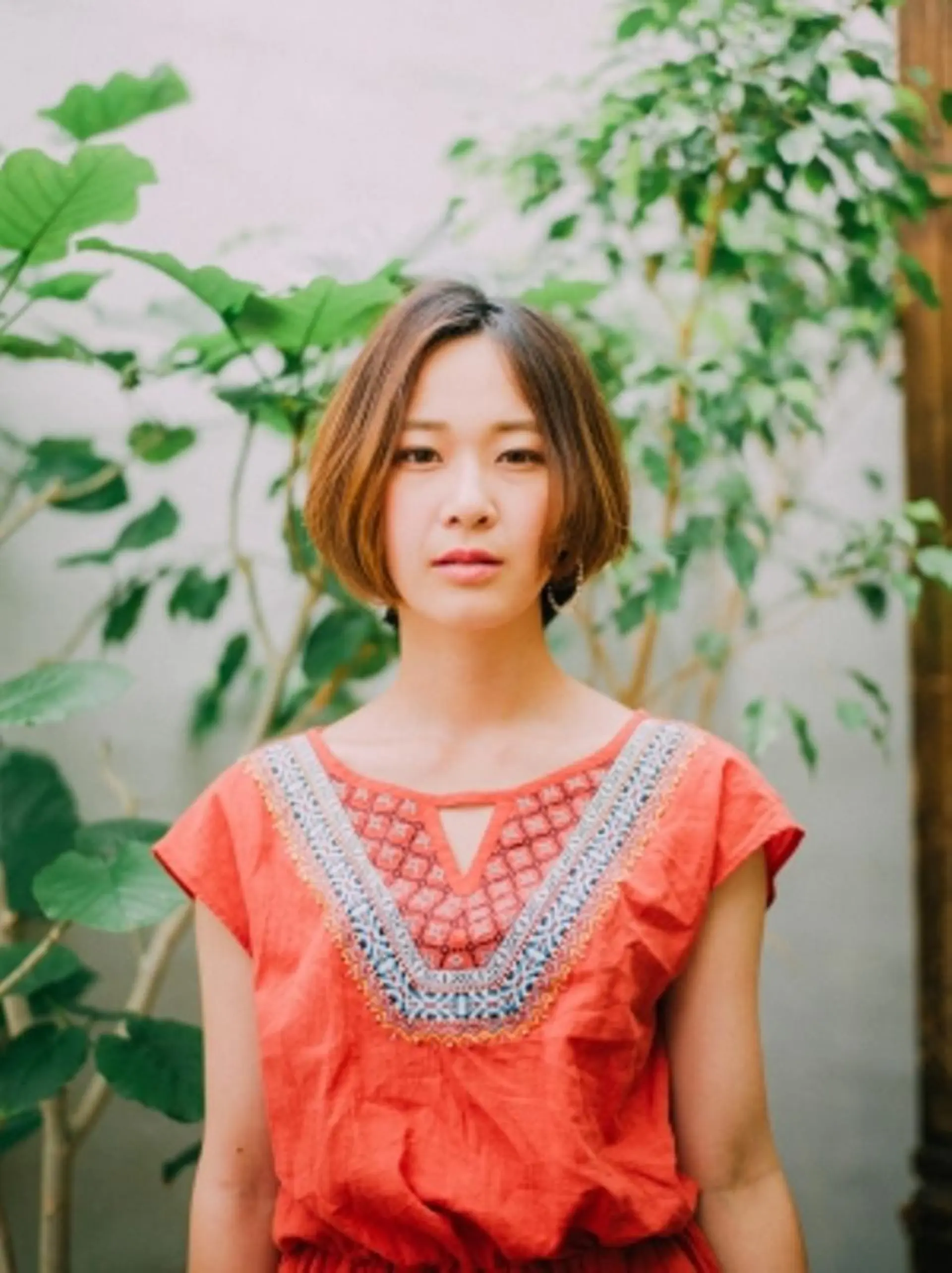 ミディアム カラー パーマ ヘアアレンジ amie 高崎 【アミ】のヘアスタイル