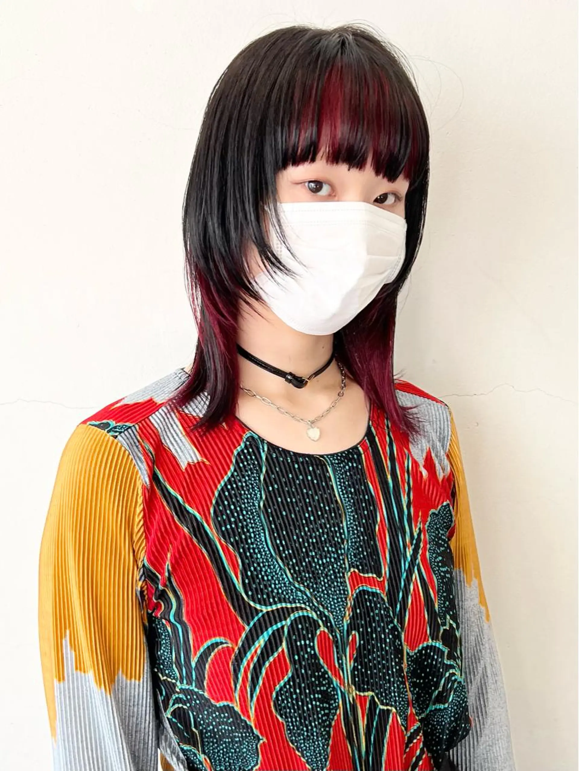 ミディアム カラー ヘアアレンジ ブリーチ ケアブリーチ インナーカラー HARU//原宿🤍 リピート率NO.1のヘアスタイル